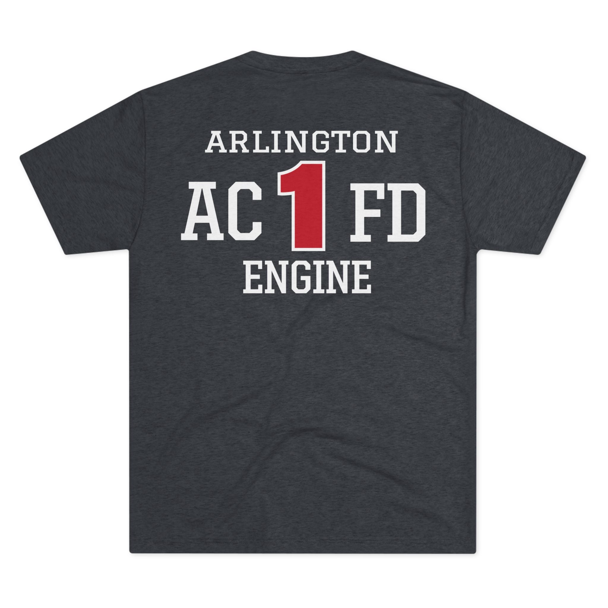 Arlington Engine 1 - NextLevel Tri-Blend Crew Tee