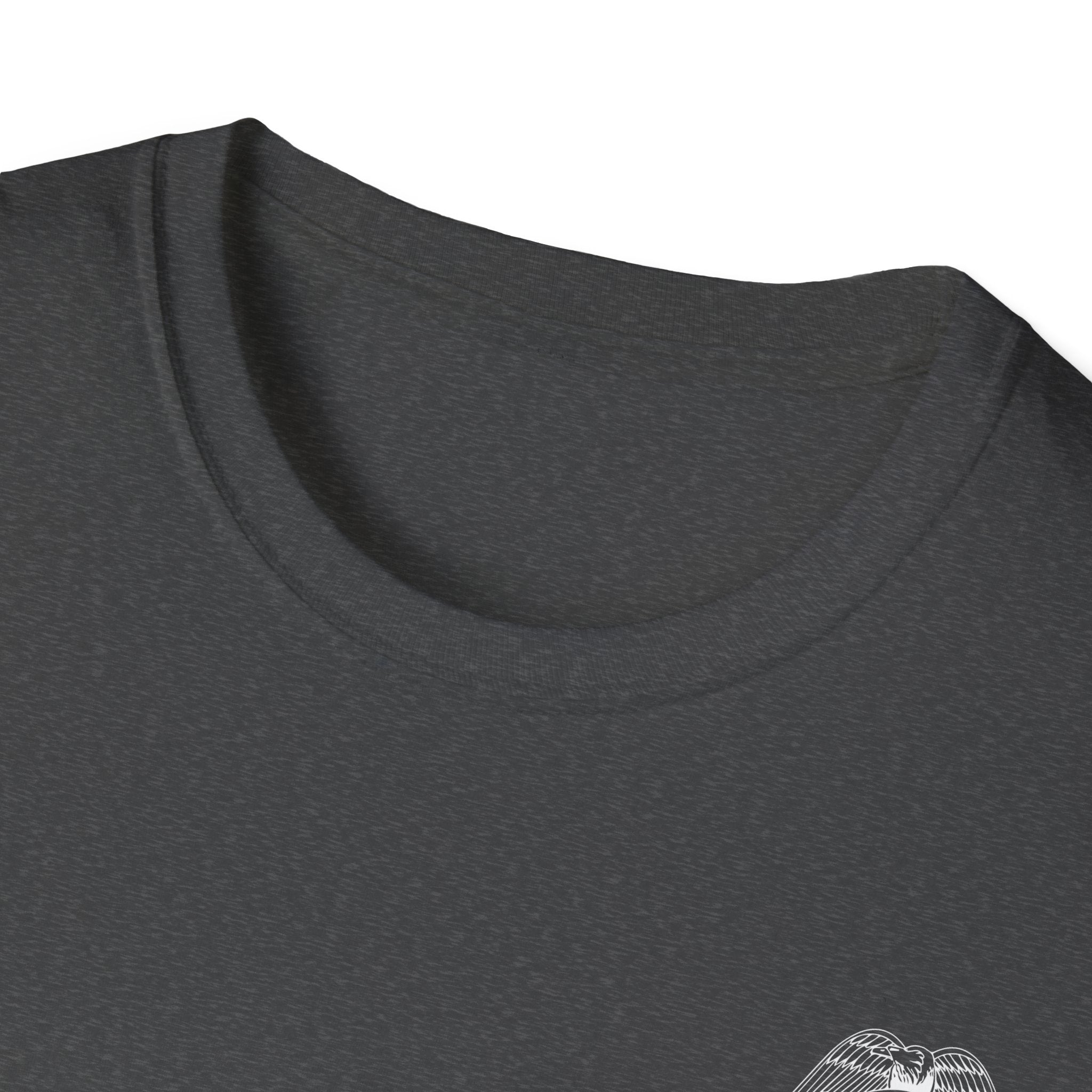 KCKCC Badge White outline - Gildan 64000 Unisex Softstyle T-Shirt