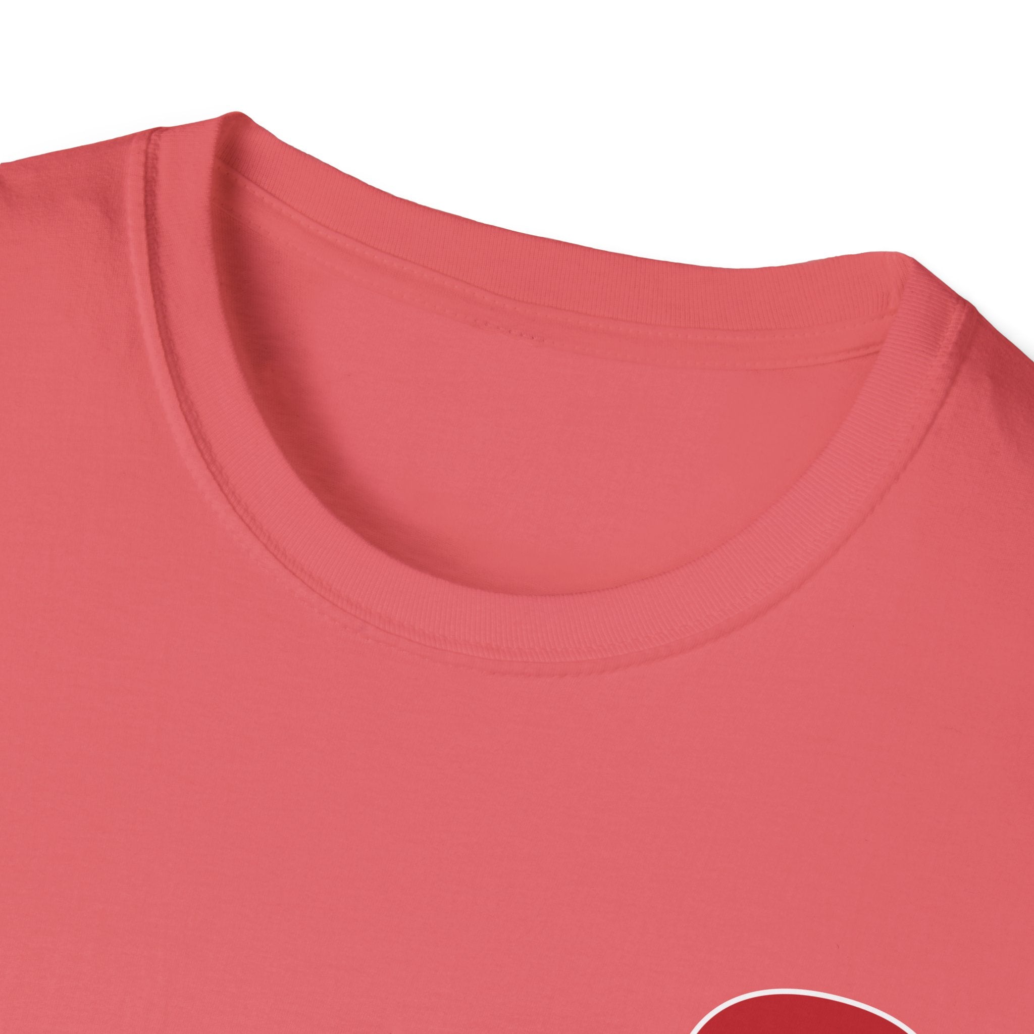 Station 3 front / Rhino back Logo - Gildan Soft Cotton Softstyle T-Shirt