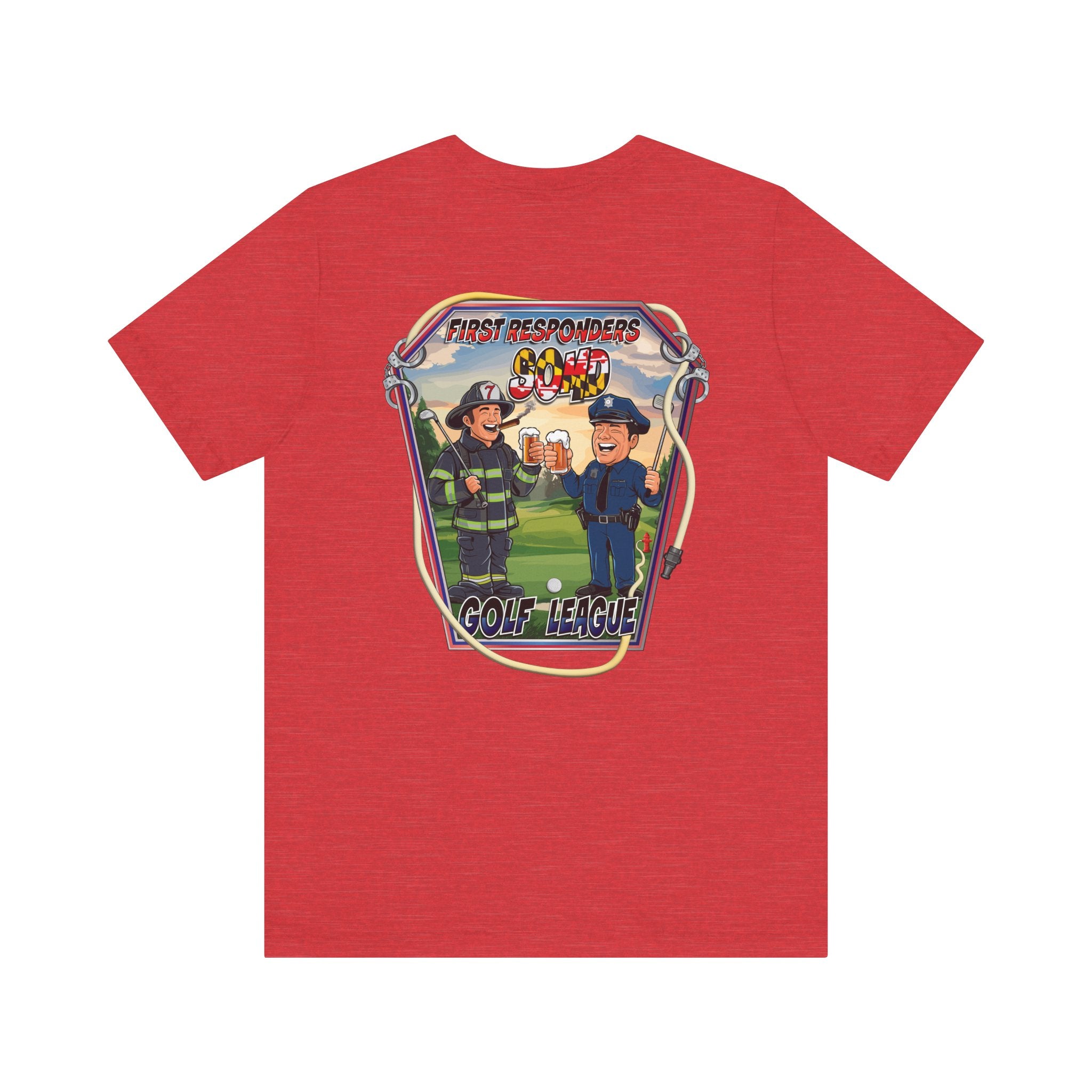 SOMD First Responder Golf -Bella+Canvas Soft Unisex Tee