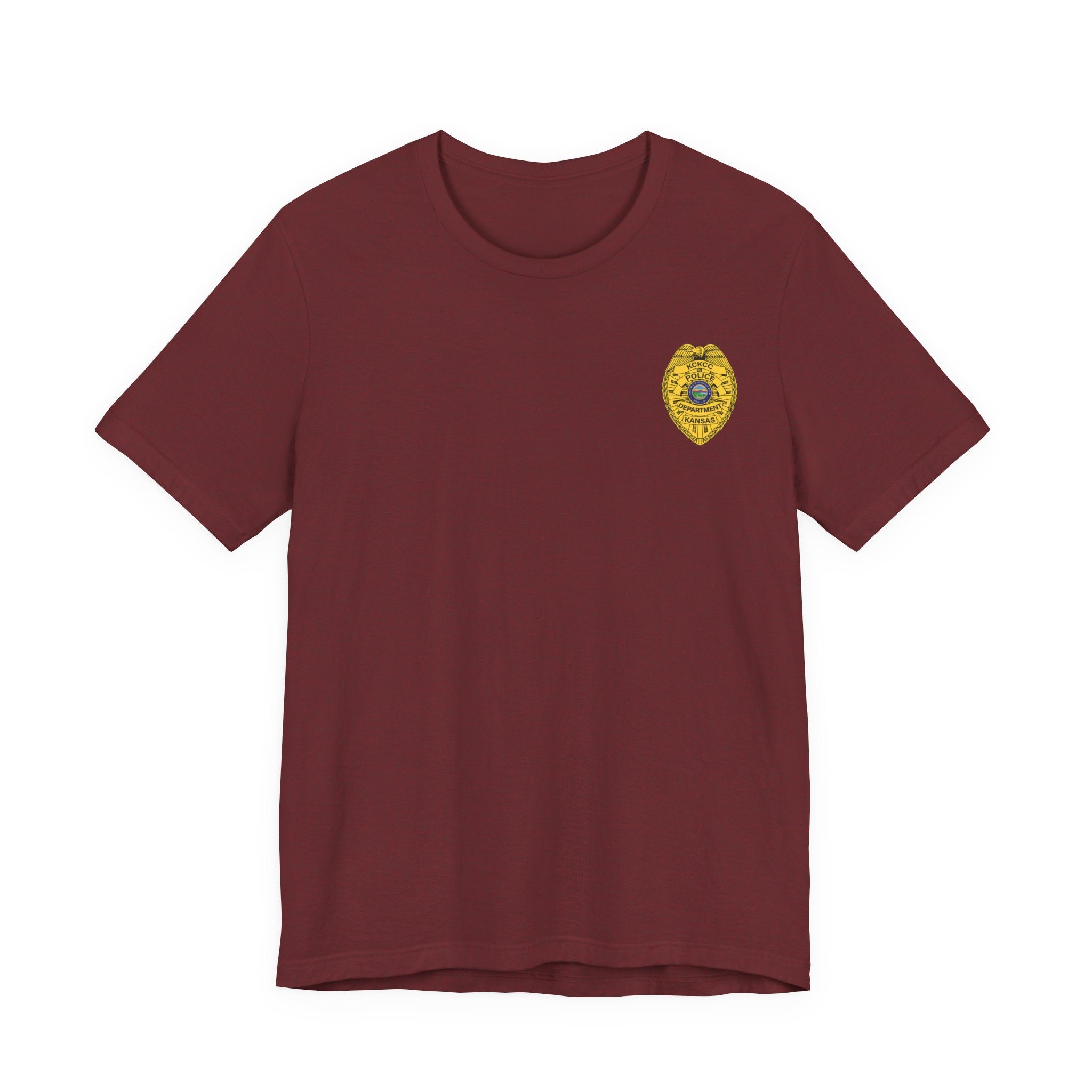 KCKCC Police Department Shirt - Unisex Jersey Short Sleeve Tee