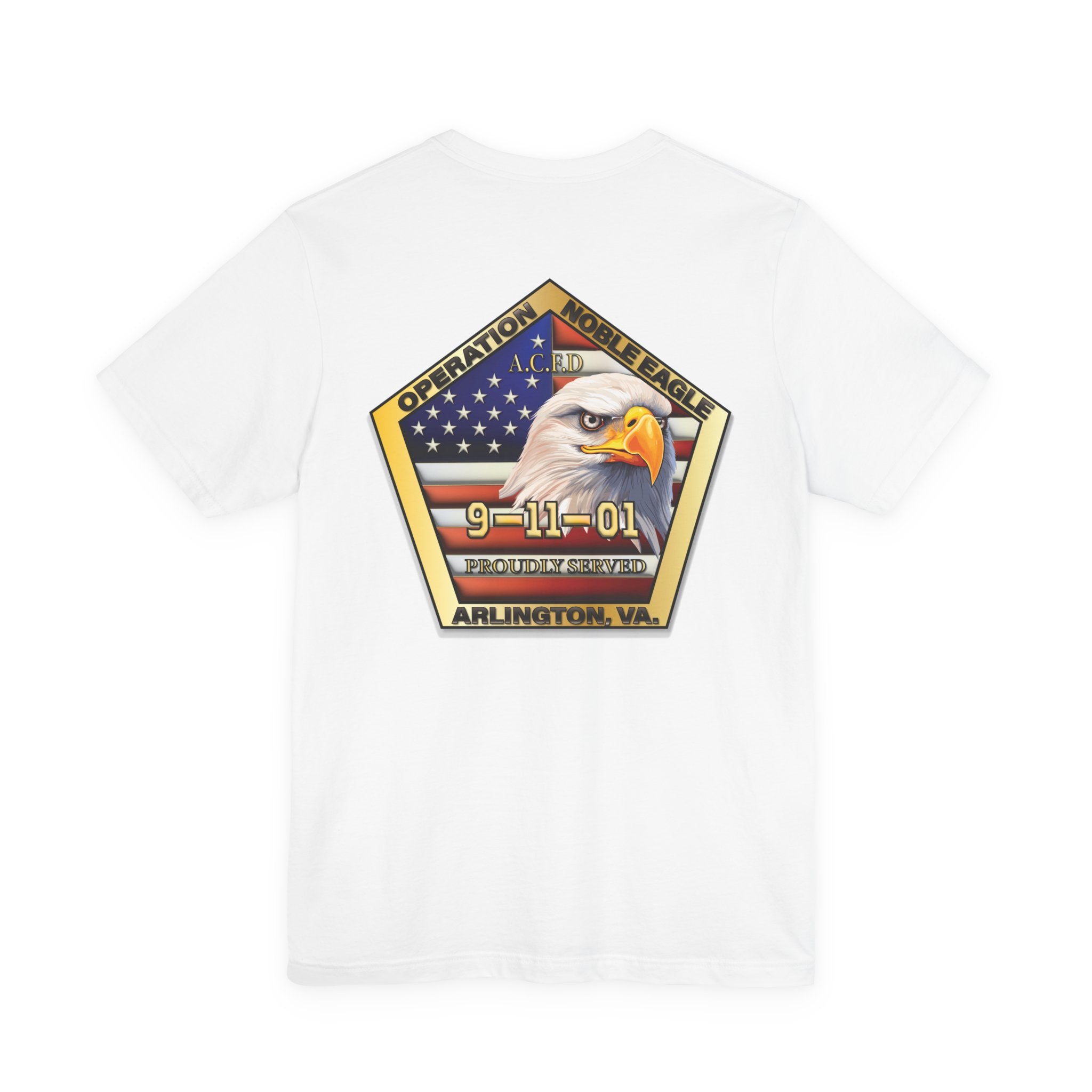 Arlington Badge/Noble Eagle - Bella+Canvas Soft Unisex Tee