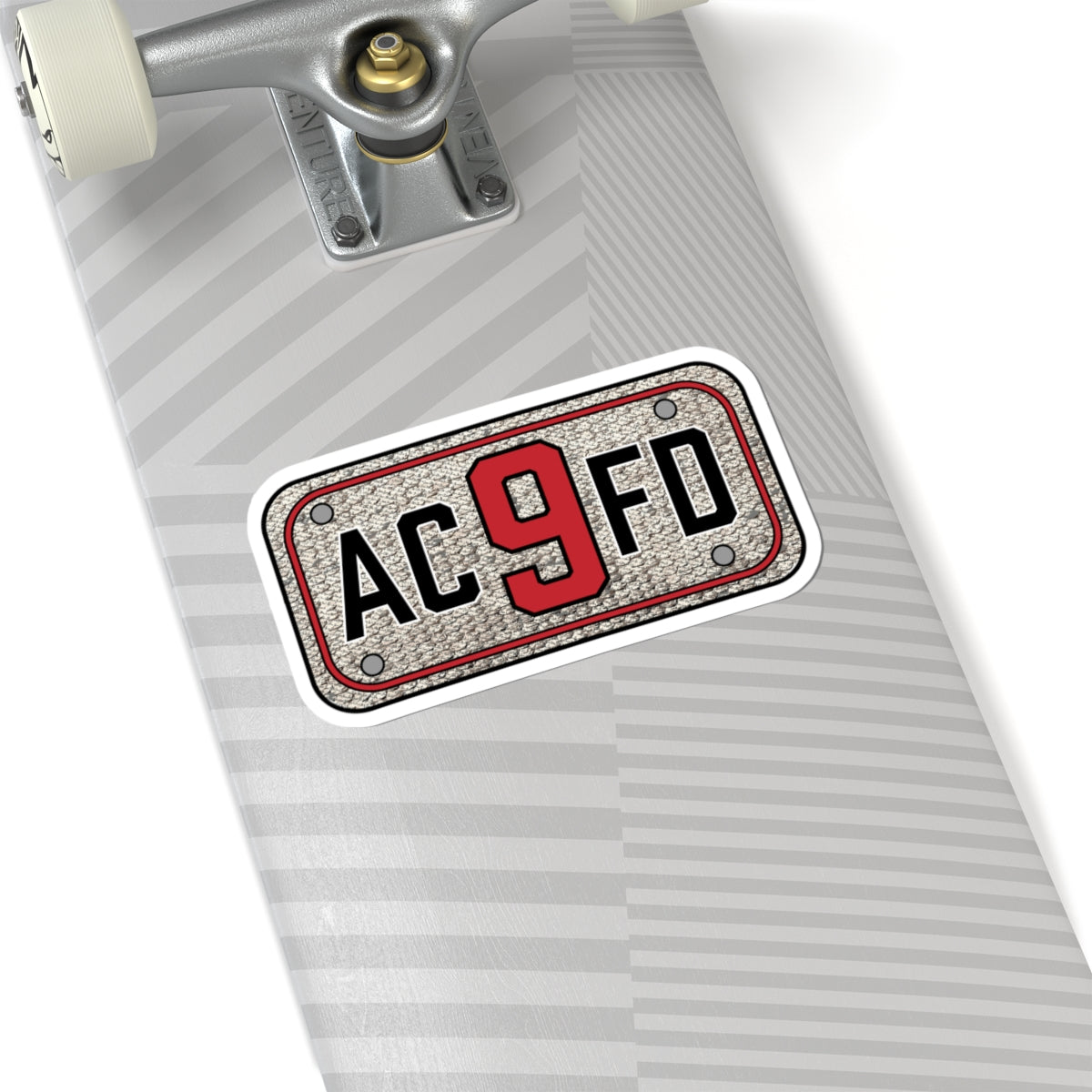 ACFD 9 Engine Hose Patch - Kiss-Cut Stickers