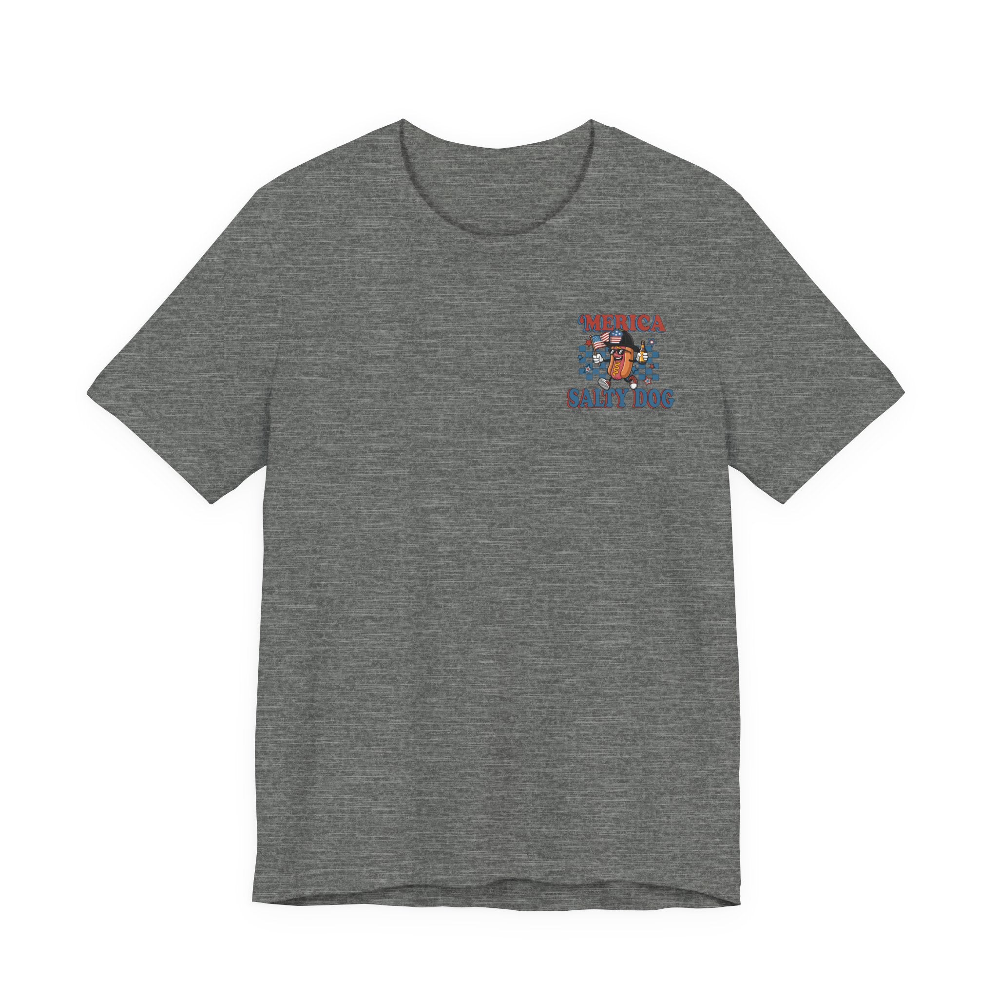 Salty Dog 'Merica Shirt - Bella-Canva Soft Jersey Short Sleeve Tee