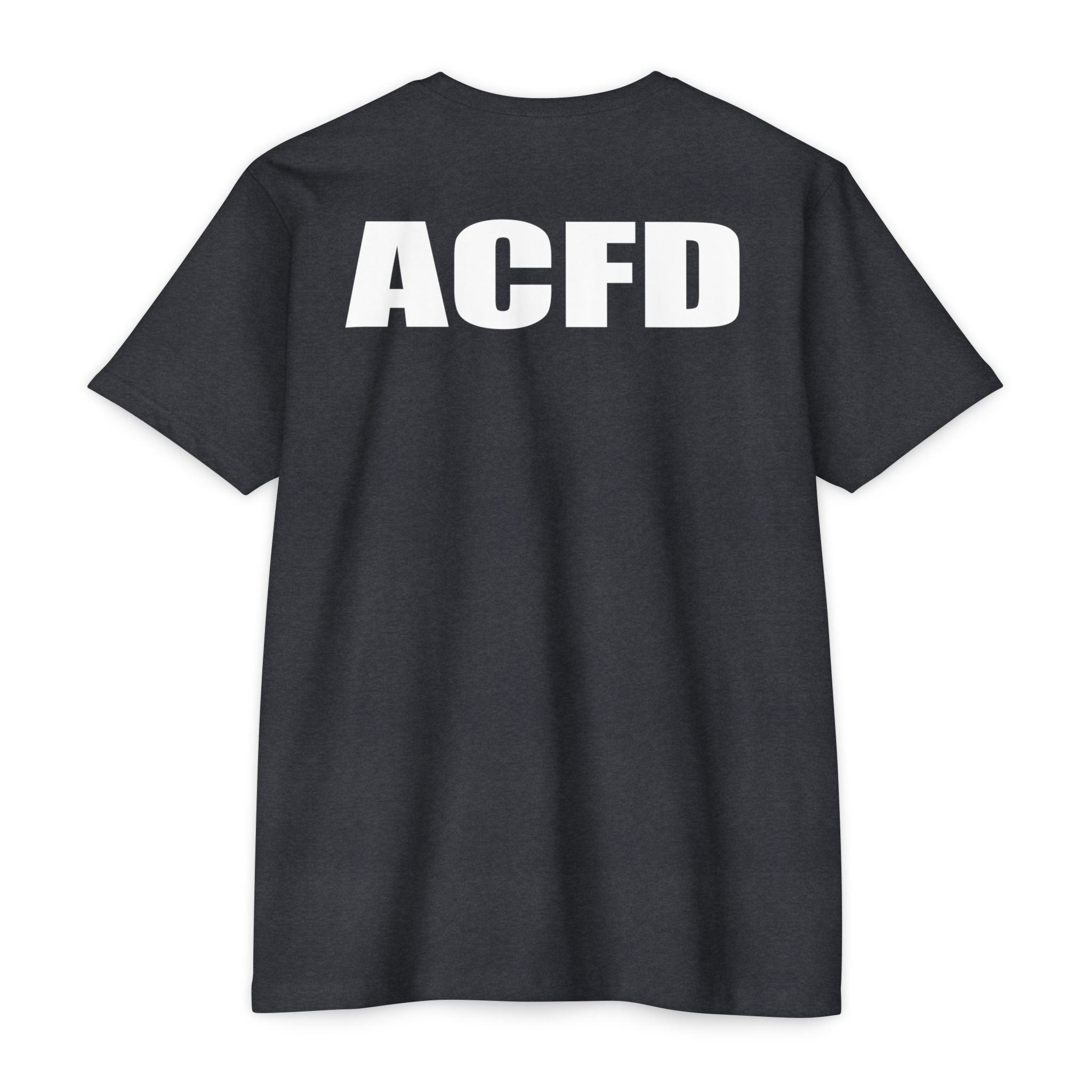 ACFD Firefighter - 60% cotton / 40% polyester Unisex CVC Jersey T-shirt