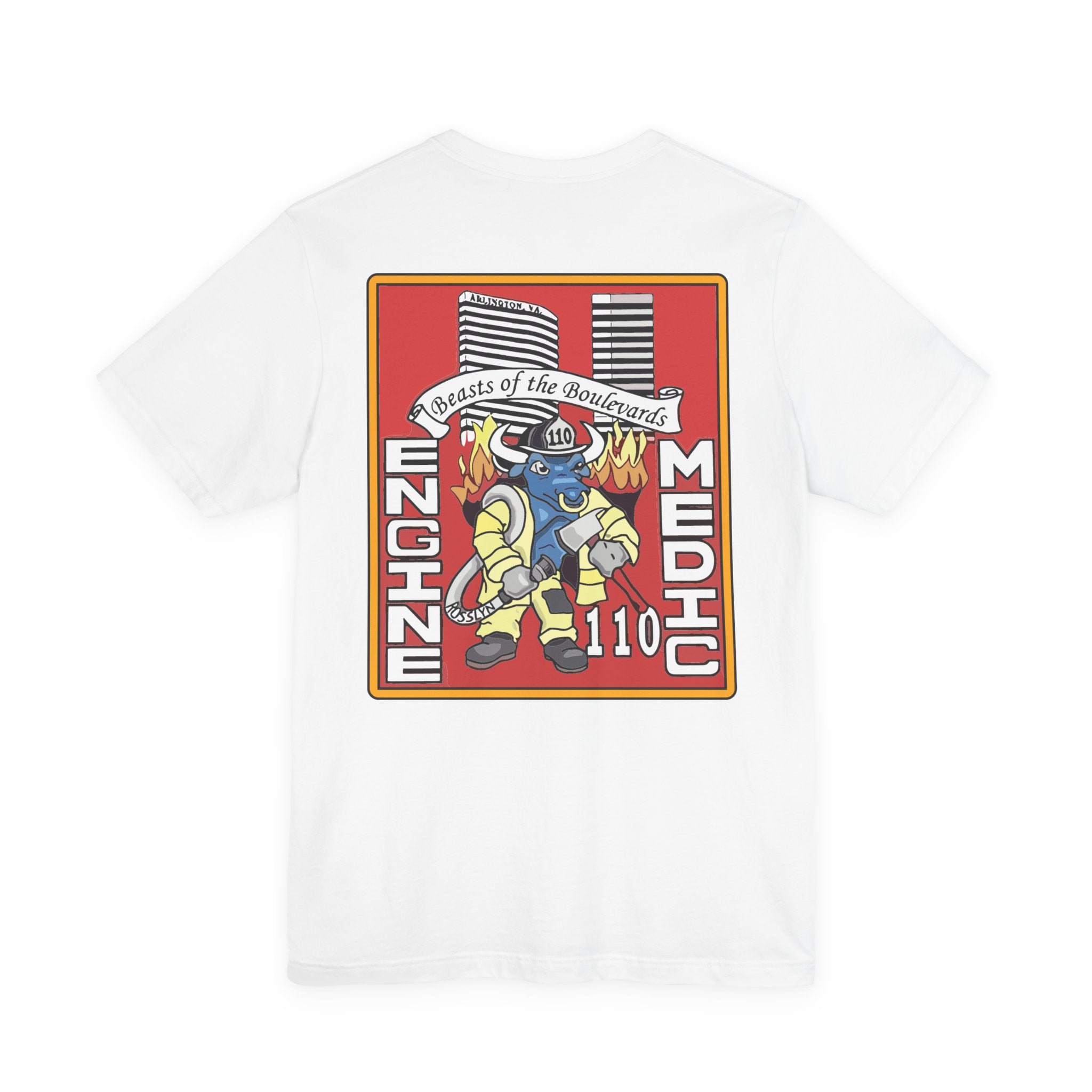 Station 10 Beast Front and Back - Bella+Canvas Soft Unisex Tee