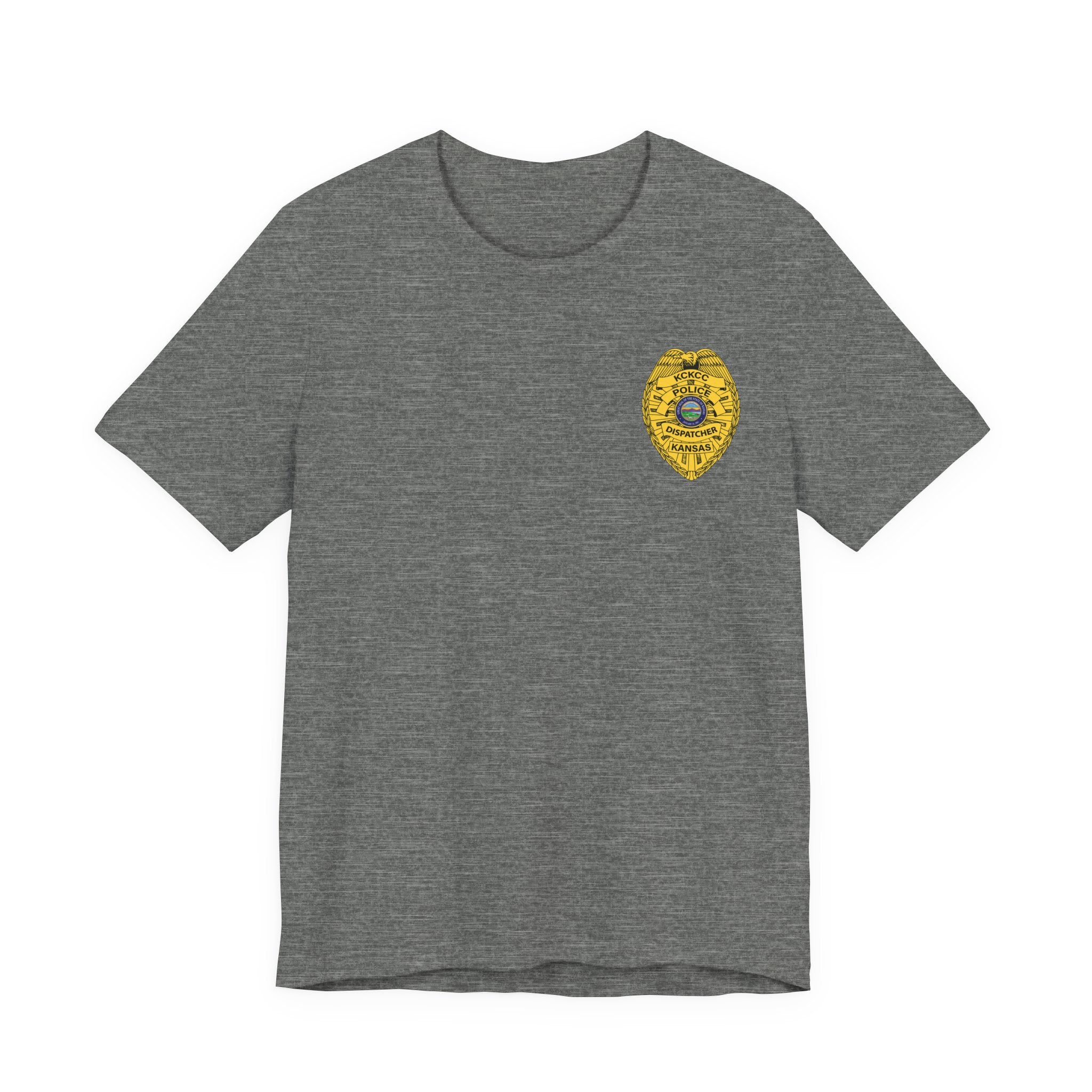 KCKCC Police Dispatcher - Unisex Jersey Short Sleeve Tee