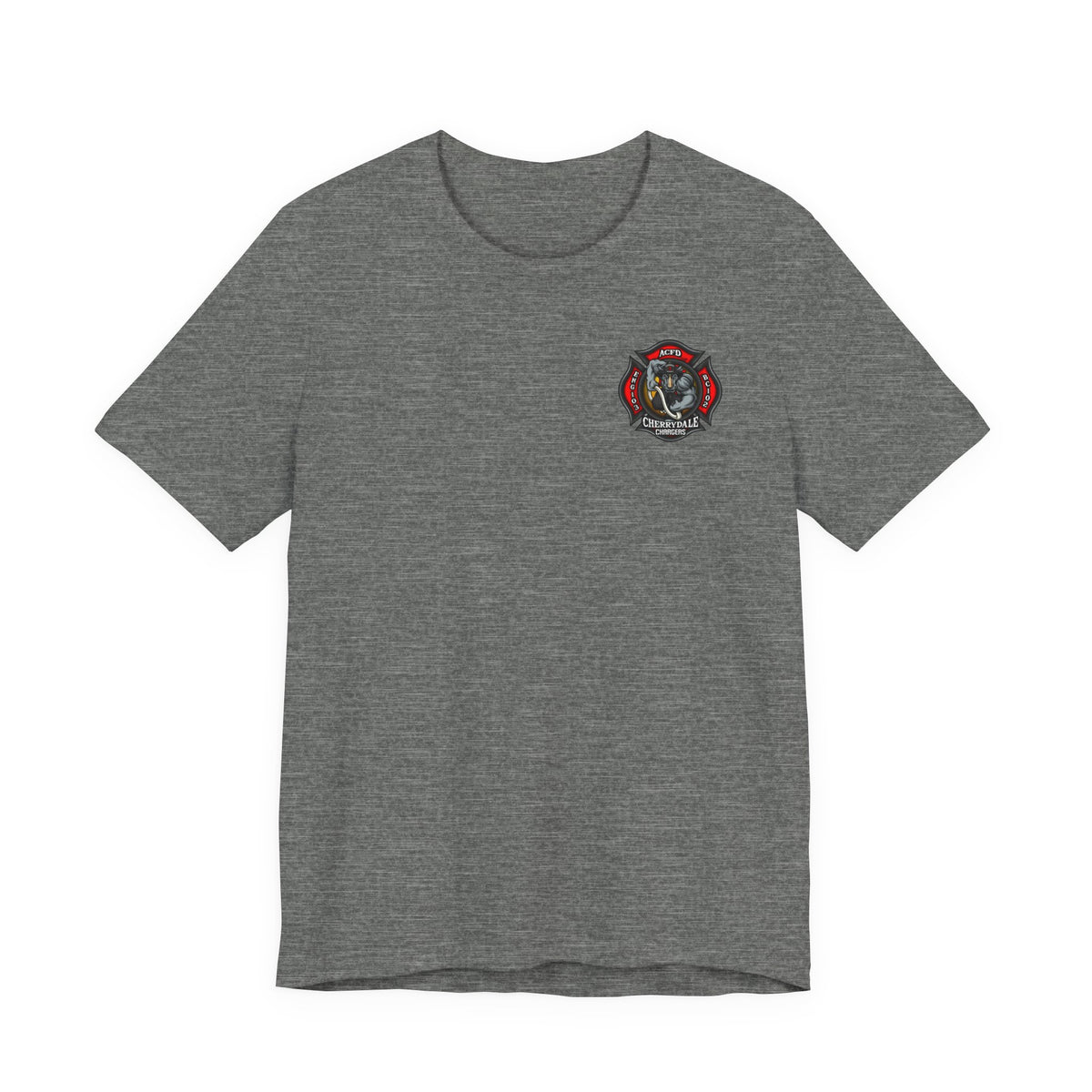 Station 3 Rhino Logo Officer - Bella+Canvas Soft Unisex Tee