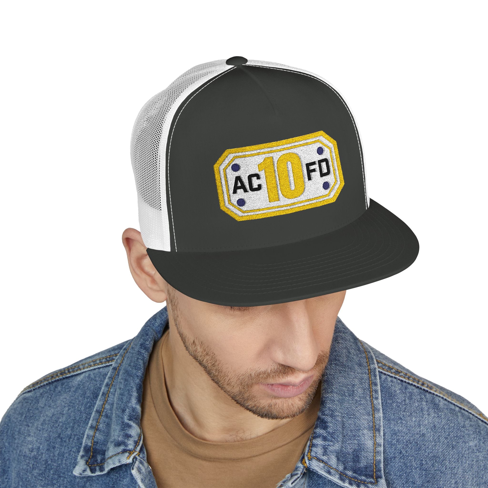 Arlington Medic 10 - 5 Panel Trucker Cap (Embroidery)