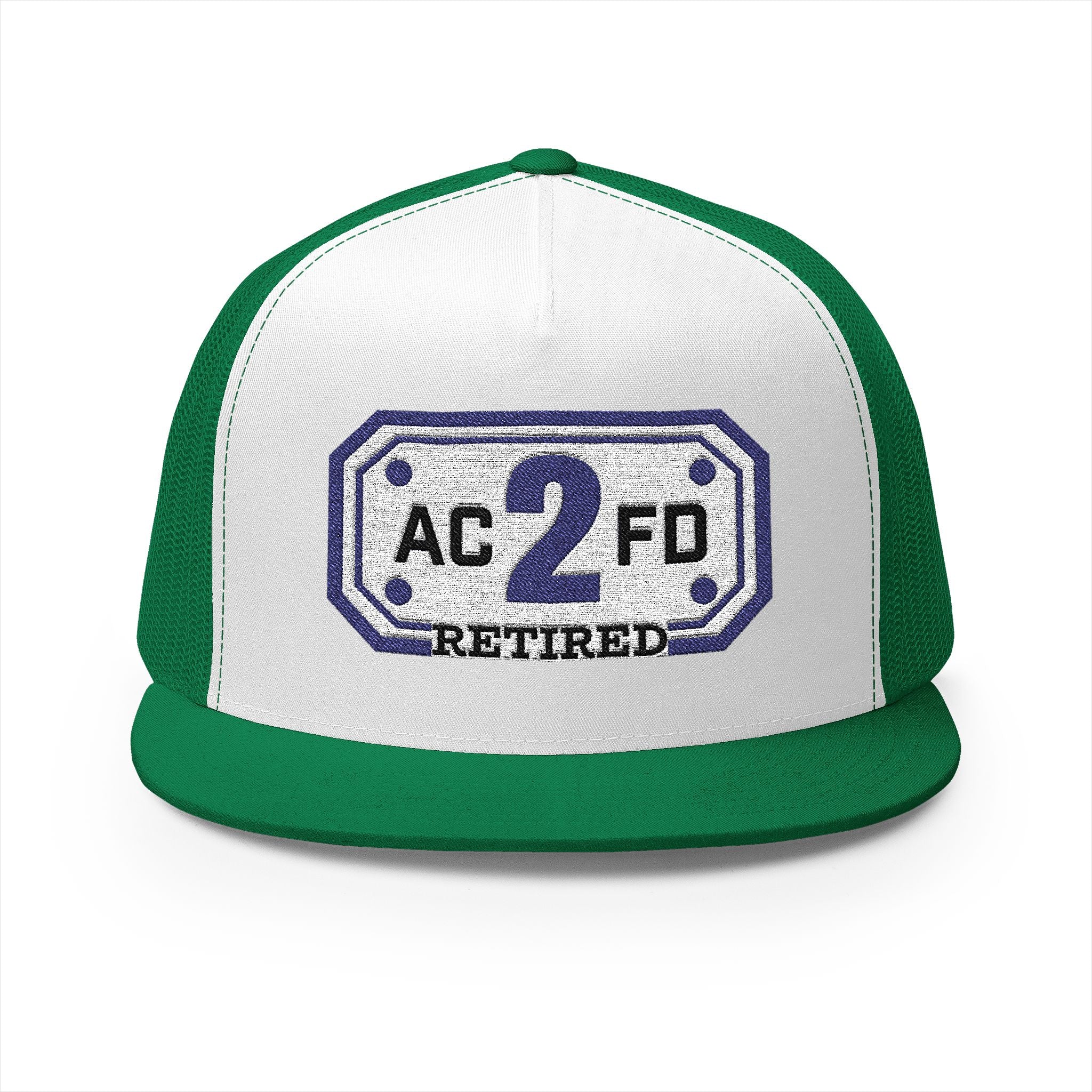 Retired Arlington Rescue 2 - 5 Panel Trucker Cap (Embroidery)