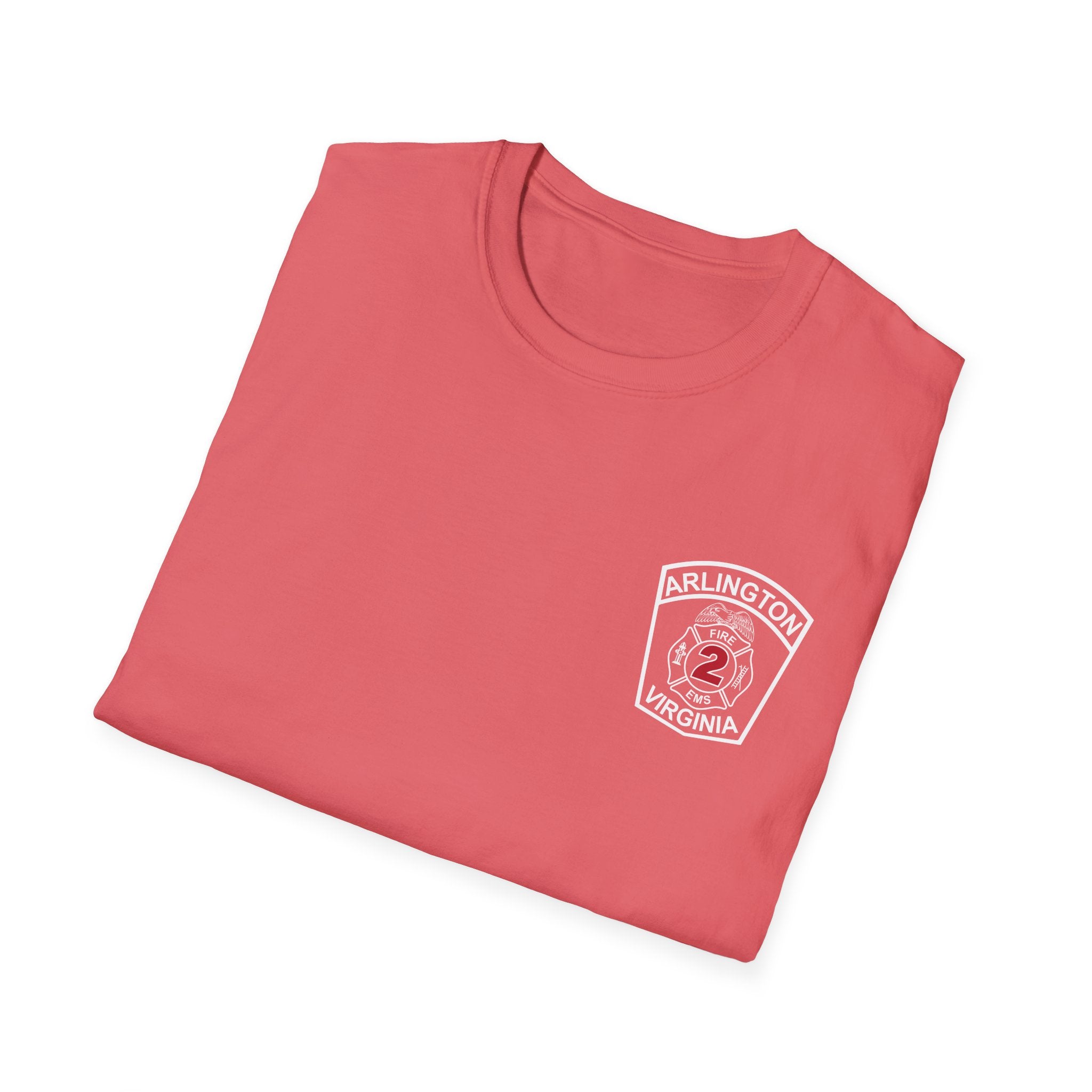 Engine 2 Arlington - Gildan Soft Cotton Softstyle T-Shirt