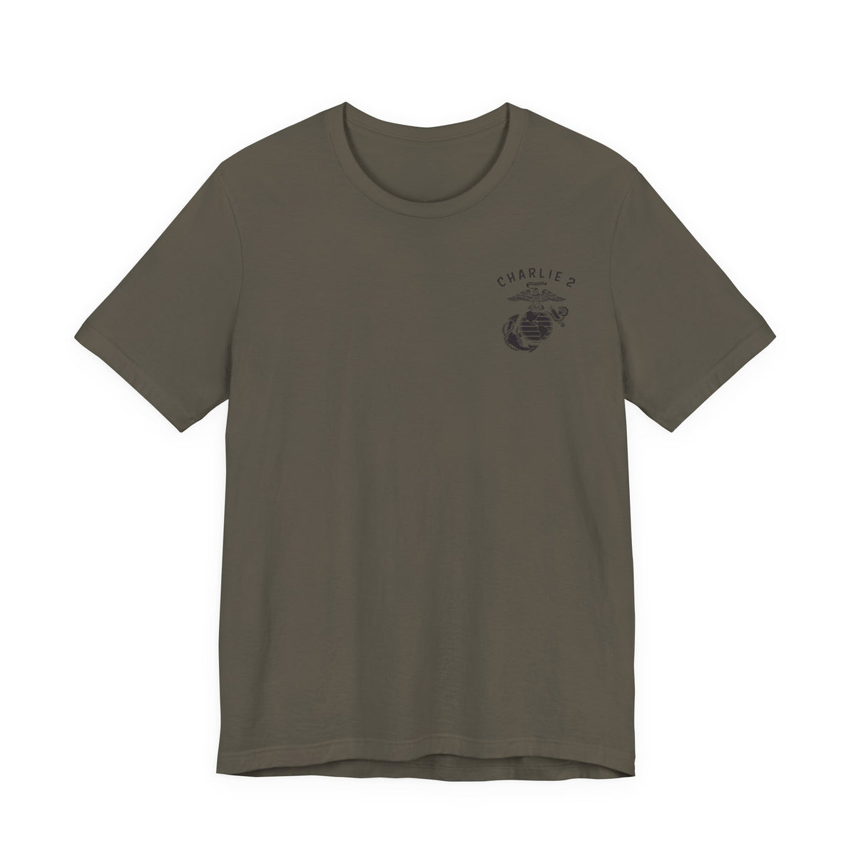 Charlie 2 Ronin (Black logo) - Bella Canva soft cotton bled.