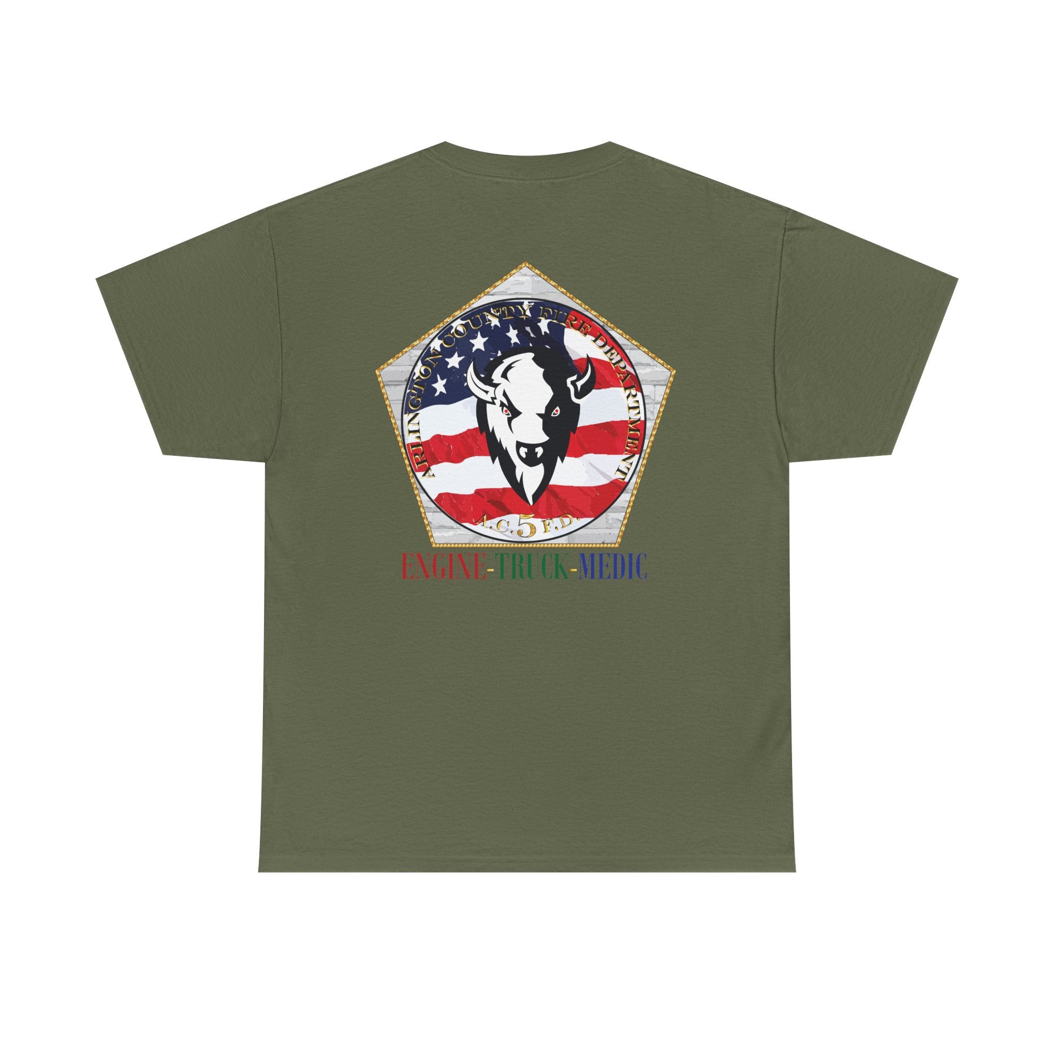 Heavy Cotton Unisex Tee -Station 5 Arlington