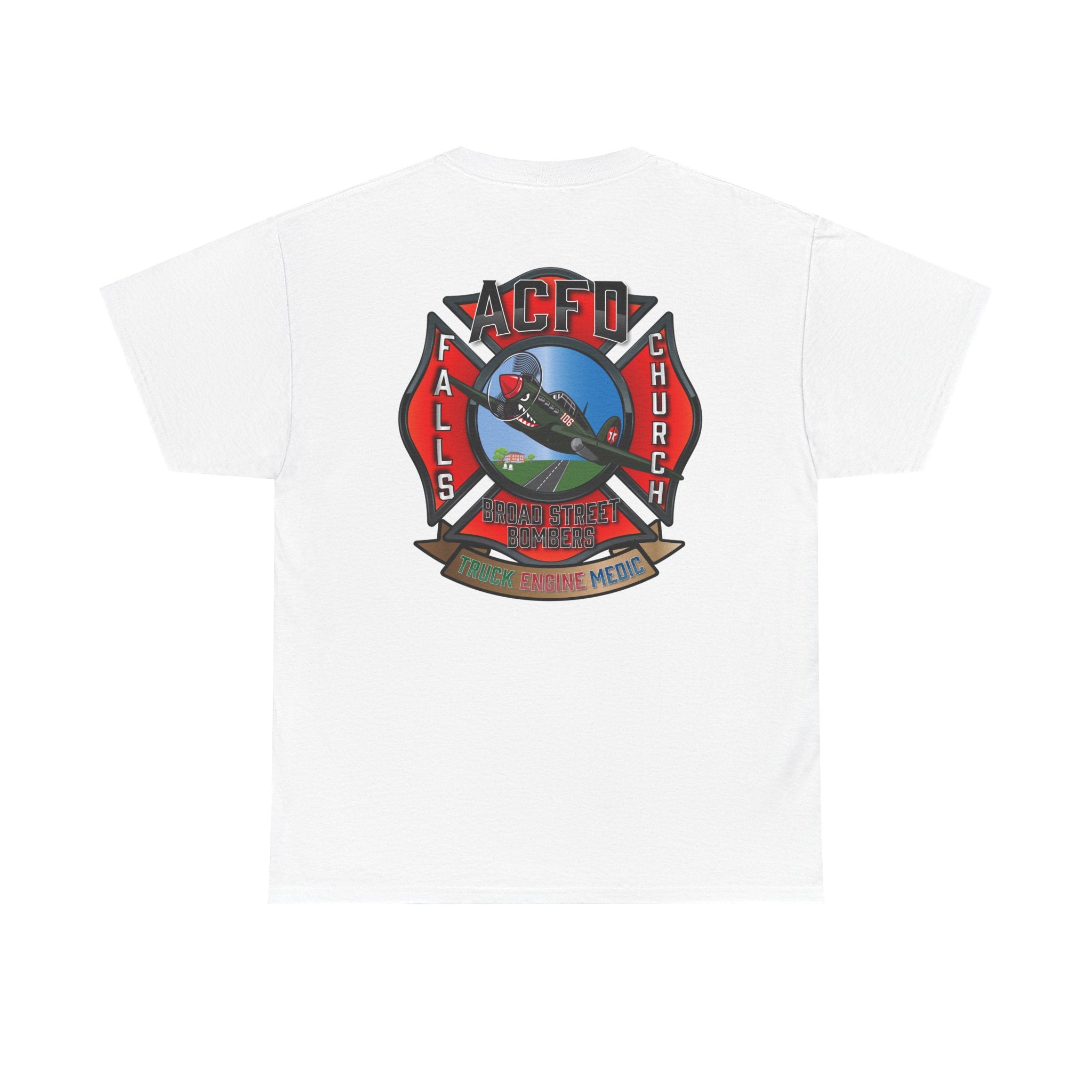 Heavy Cotton Unisex Tee - Station 6 Broadstreet Bombers