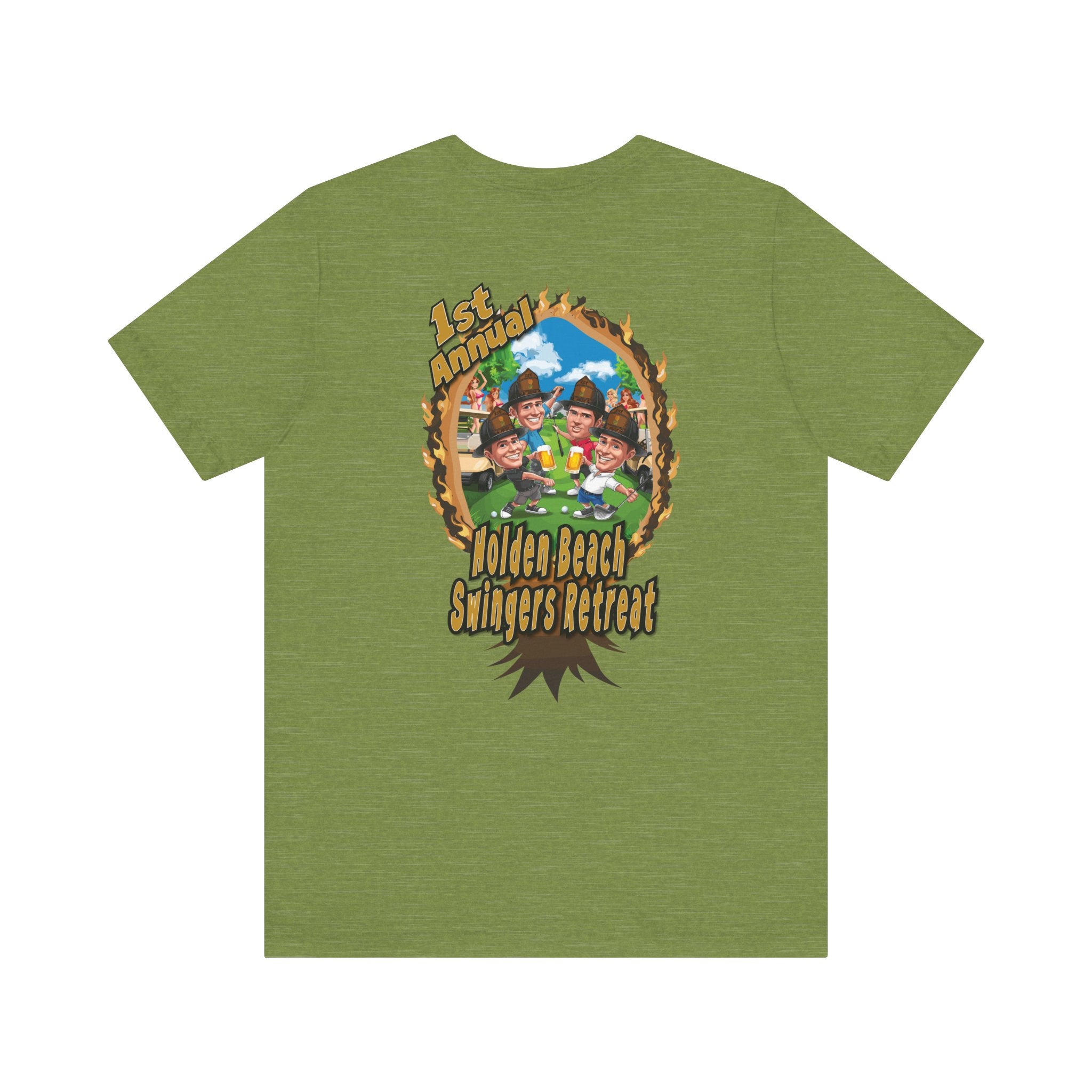 Holden Beach Swingers Retreat- Bella+Canvas Soft Unisex Tee