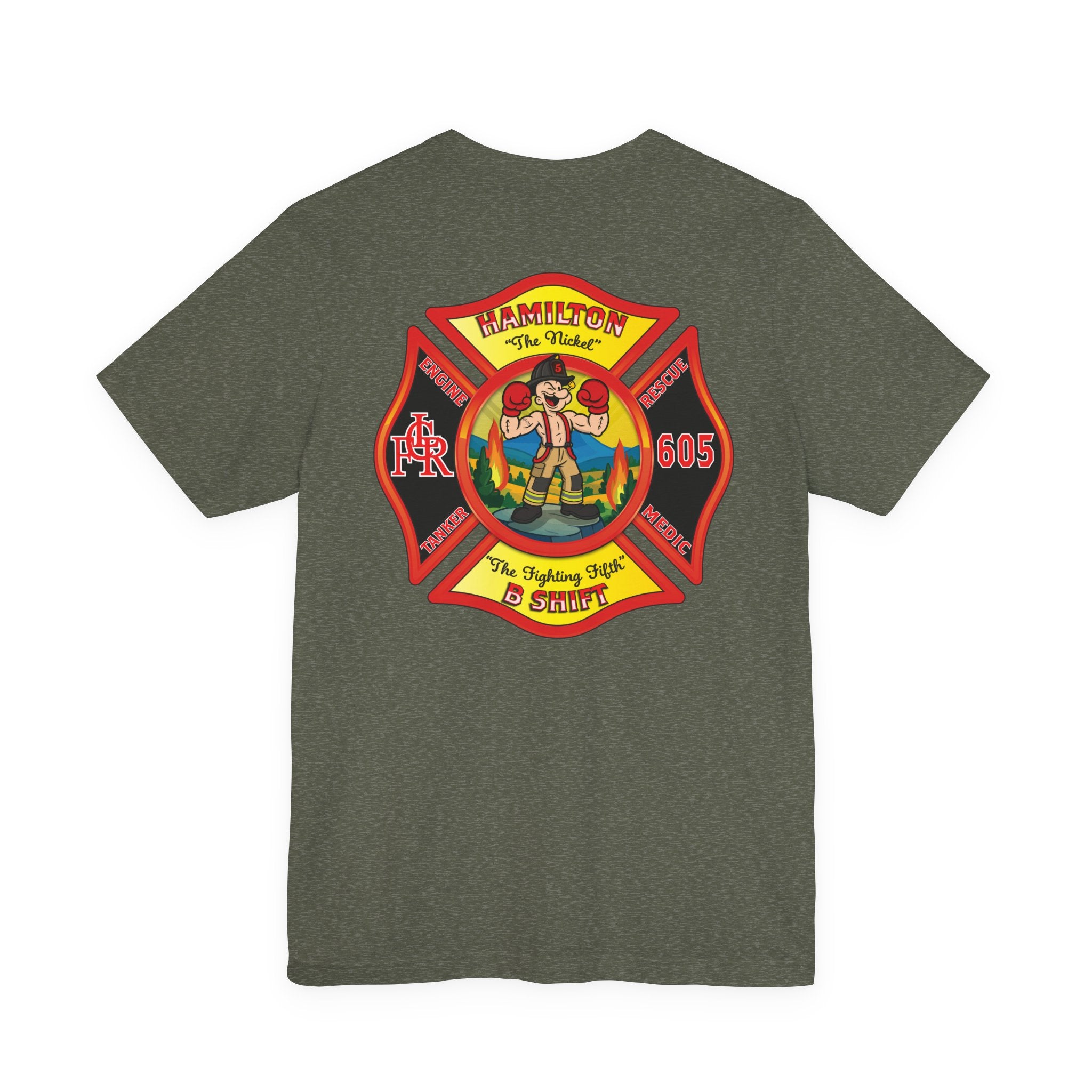 LCFR Hamilton Station 5 version 4 - Bella+Canvas Soft Unisex Tee