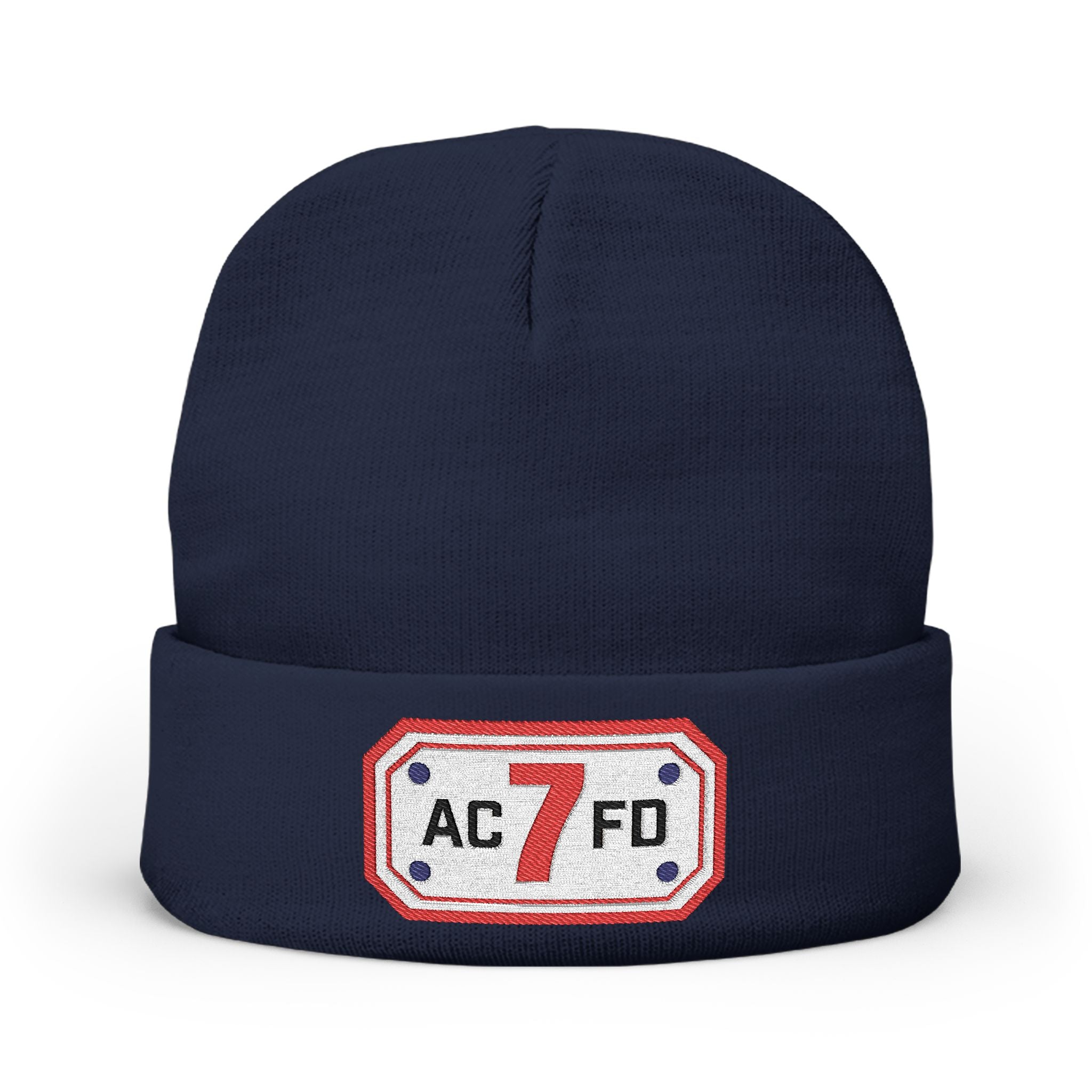 Arlington Engine 7 - Knit Beanie (Embroidery)