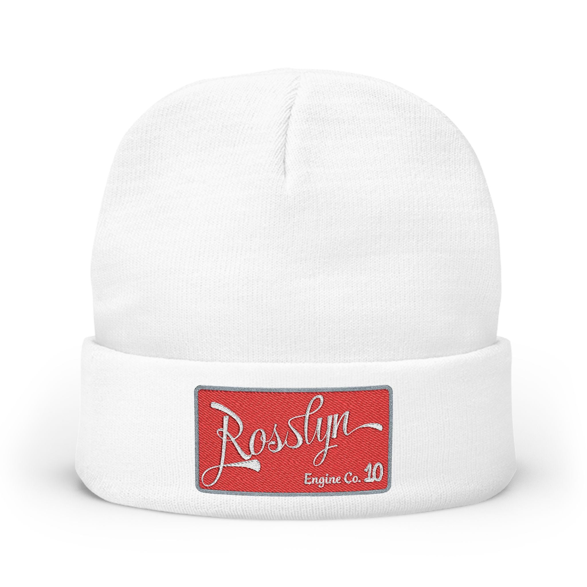 Arlington Rosslyn Engine 10 - Knit Beanie (Embroidery)