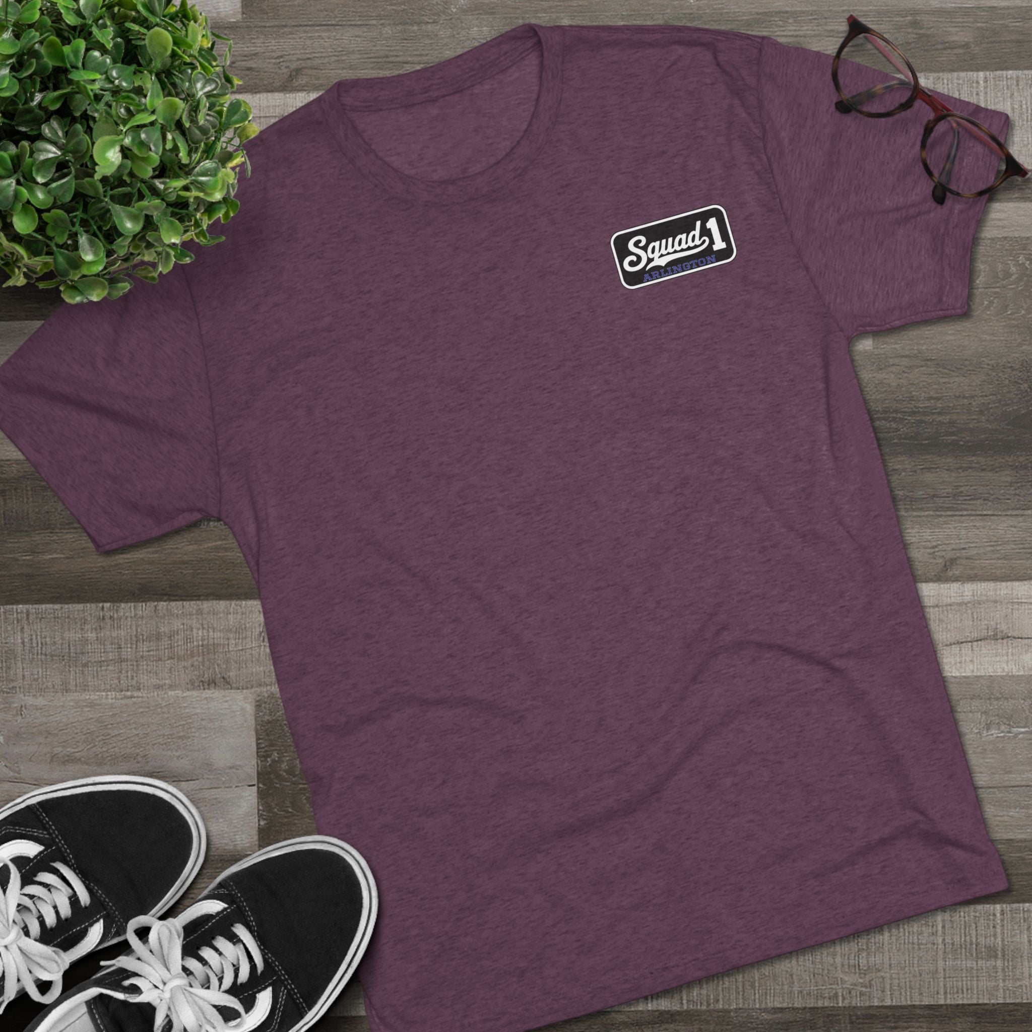 Arlington Squad 1 - NextLevel Tri-Blend Crew Tee