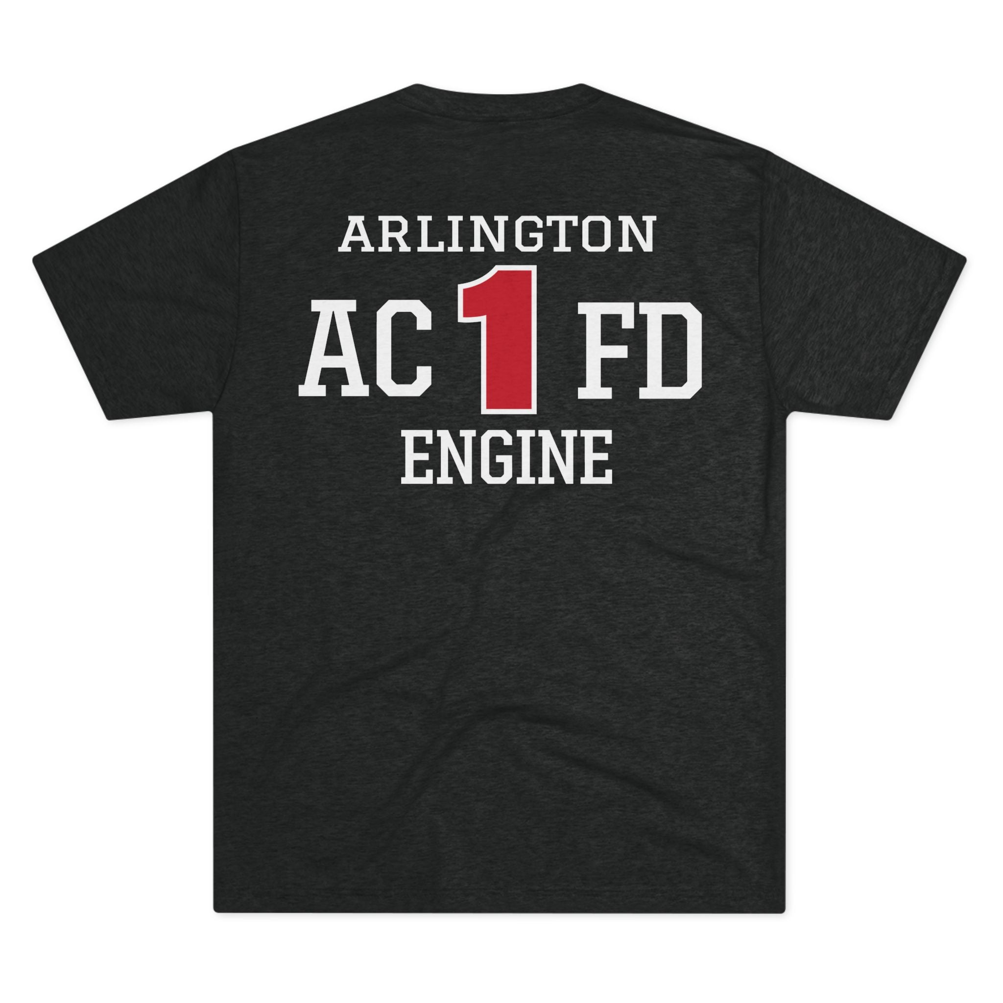 Arlington Engine 1 - NextLevel Tri-Blend Crew Tee