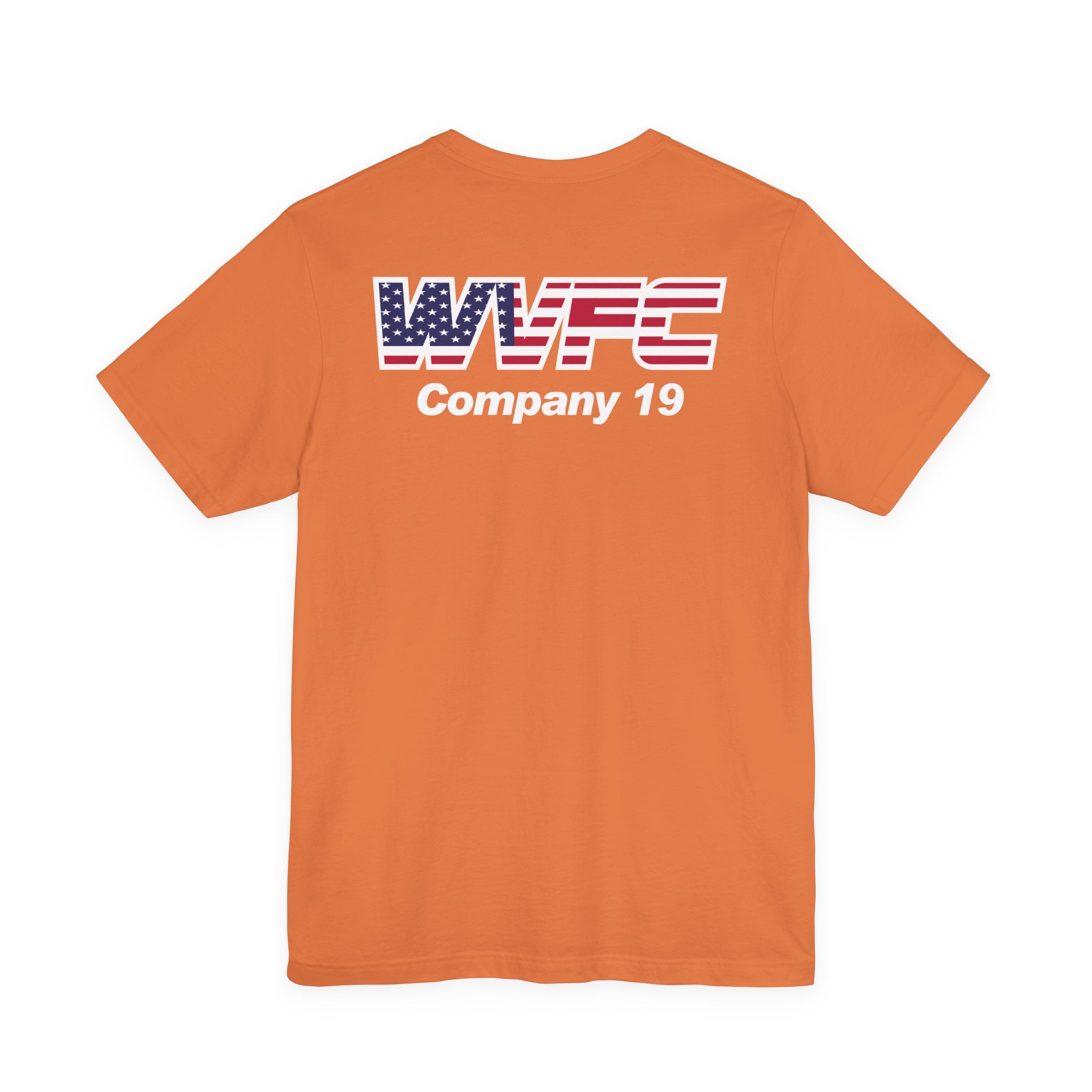 WVFC Goat Version 2 US Flag - Unisex Jersey Short Sleeve Tee