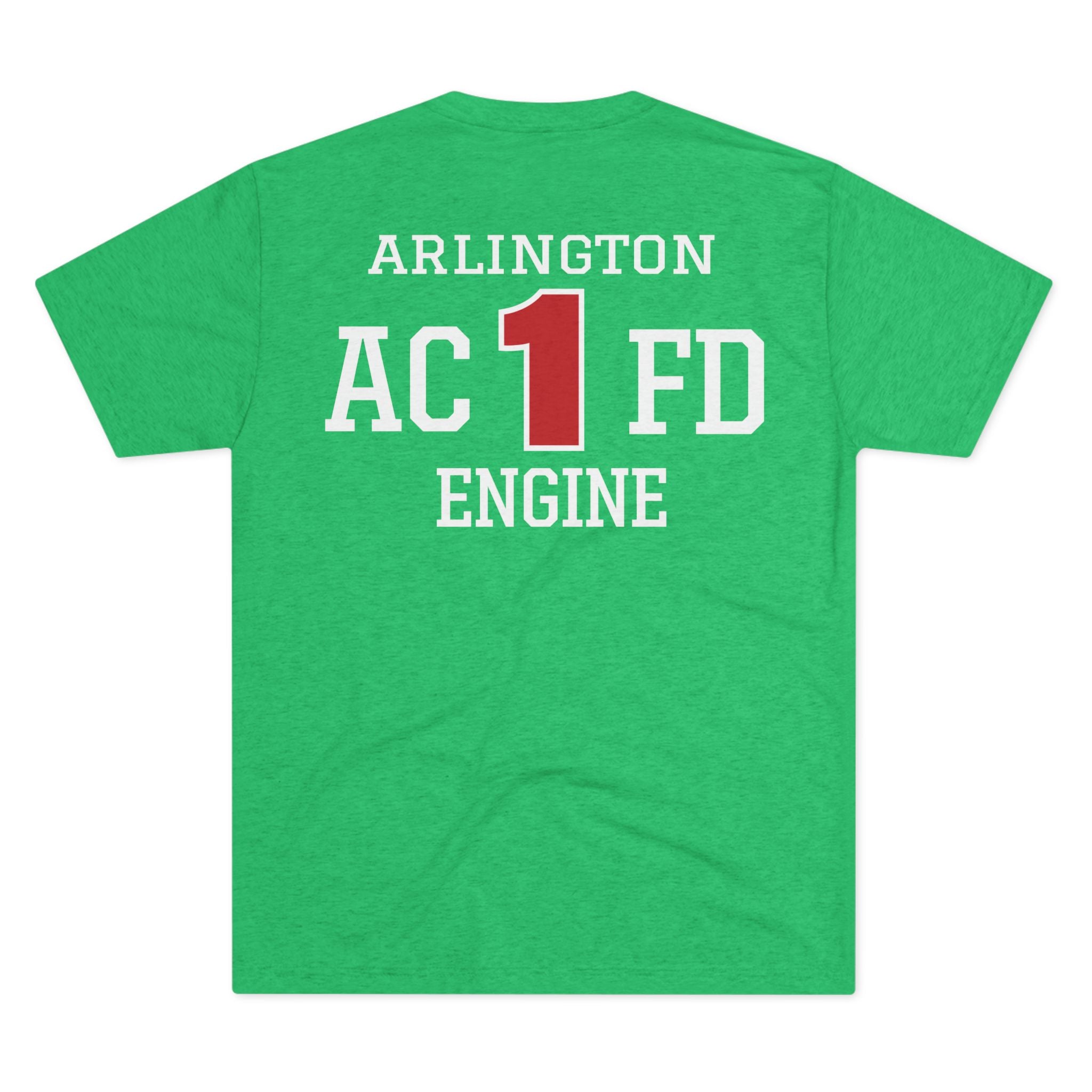 Arlington Engine 1 - NextLevel Tri-Blend Crew Tee