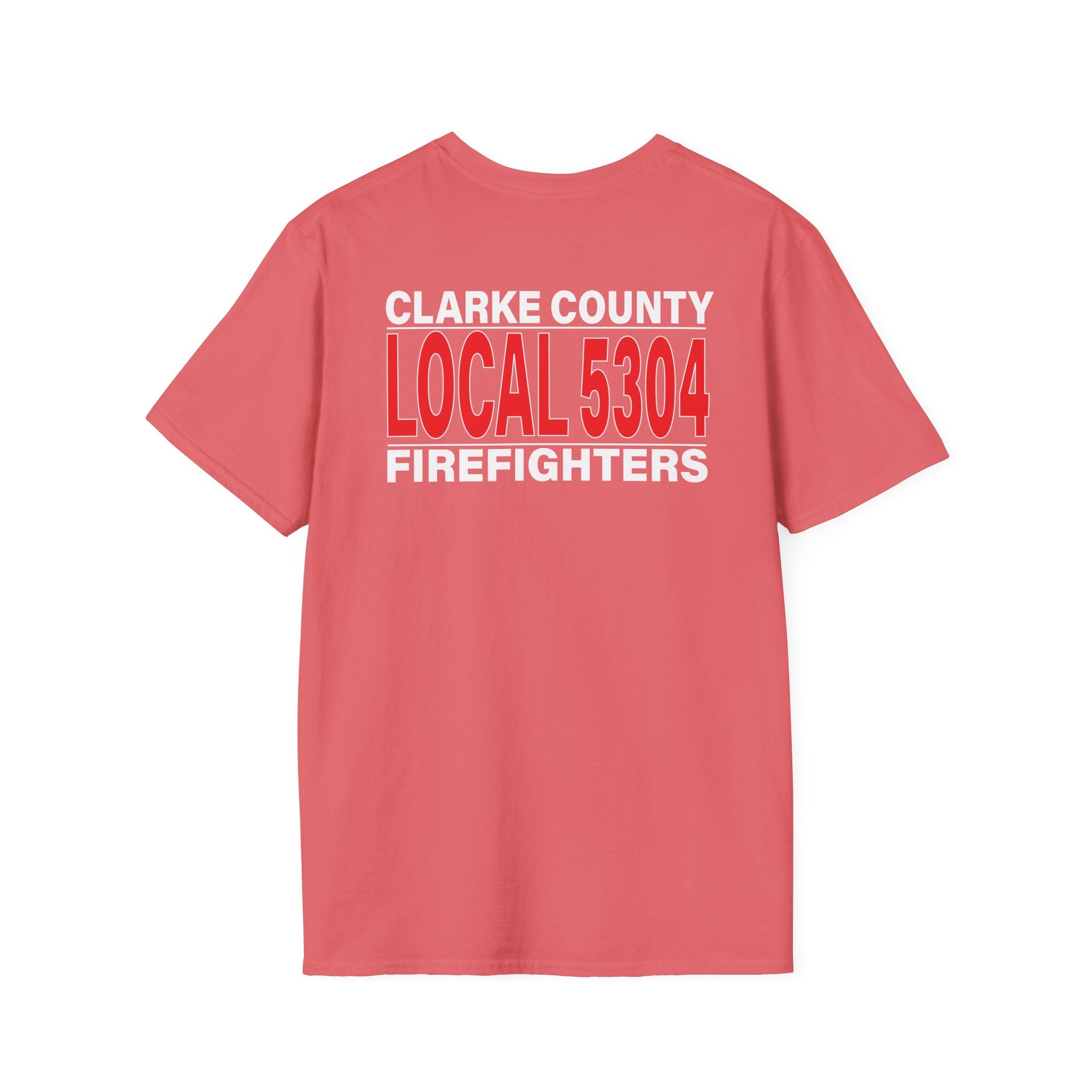 Clarke County Local 5304 version 2 (Portion of Proceeds go to Local 5304)  - Gildan Soft Cotton Softstyle T-Shirt