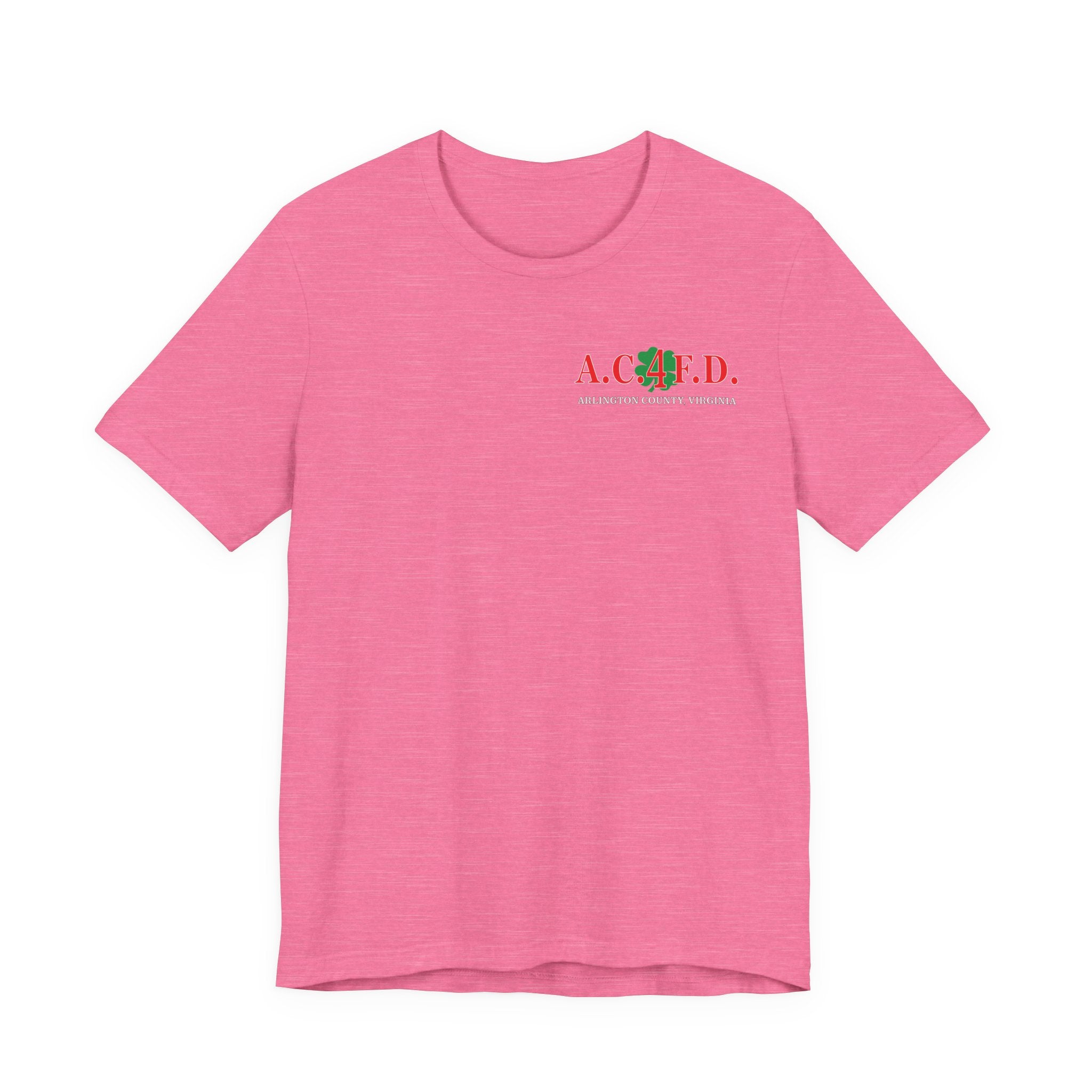 Station 4 Clover Back - Bella+Canvas Soft Unisex Tee