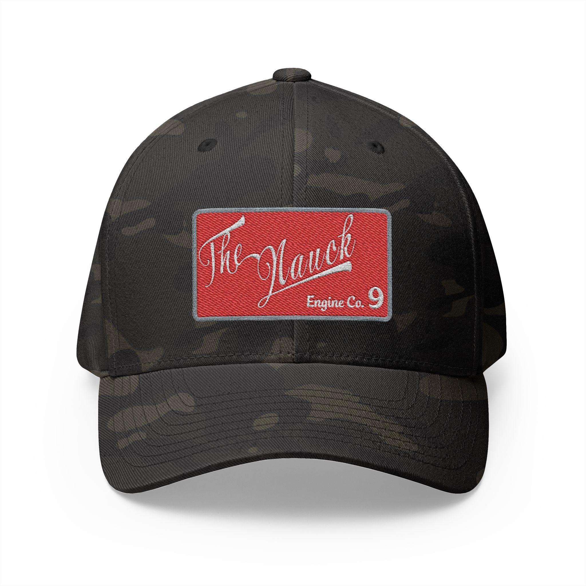 Arlington The Nauck Engine 9 - FLEXFIT Closed-Back Structured Cap (Embroidery)