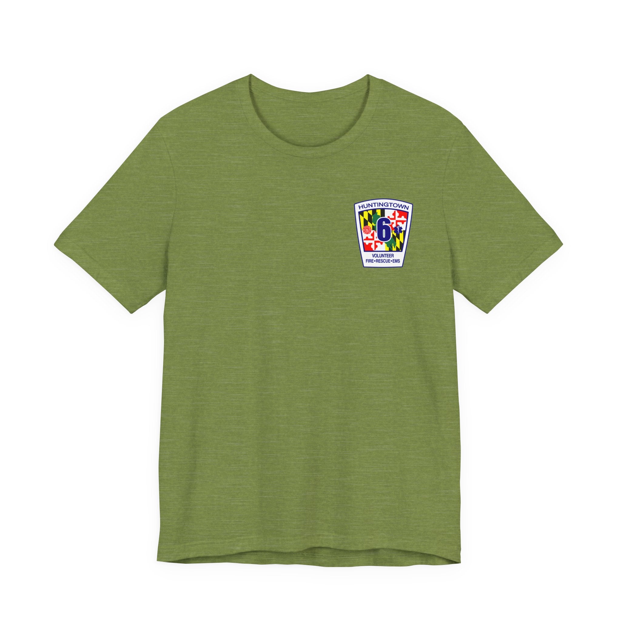 Huntingtown Vol. Fire Boat 6 - Bella+Canvas Soft Unisex Tee