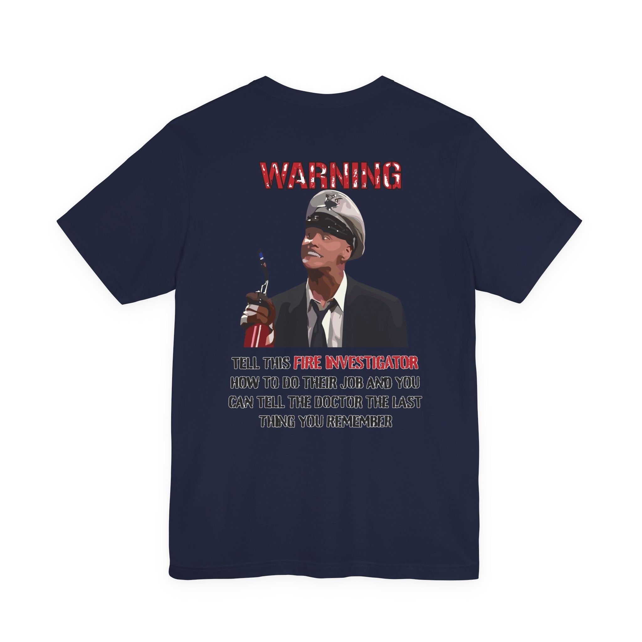 Fire Marshal Funny Shirt - Heavy Cotton Unisex Tee -