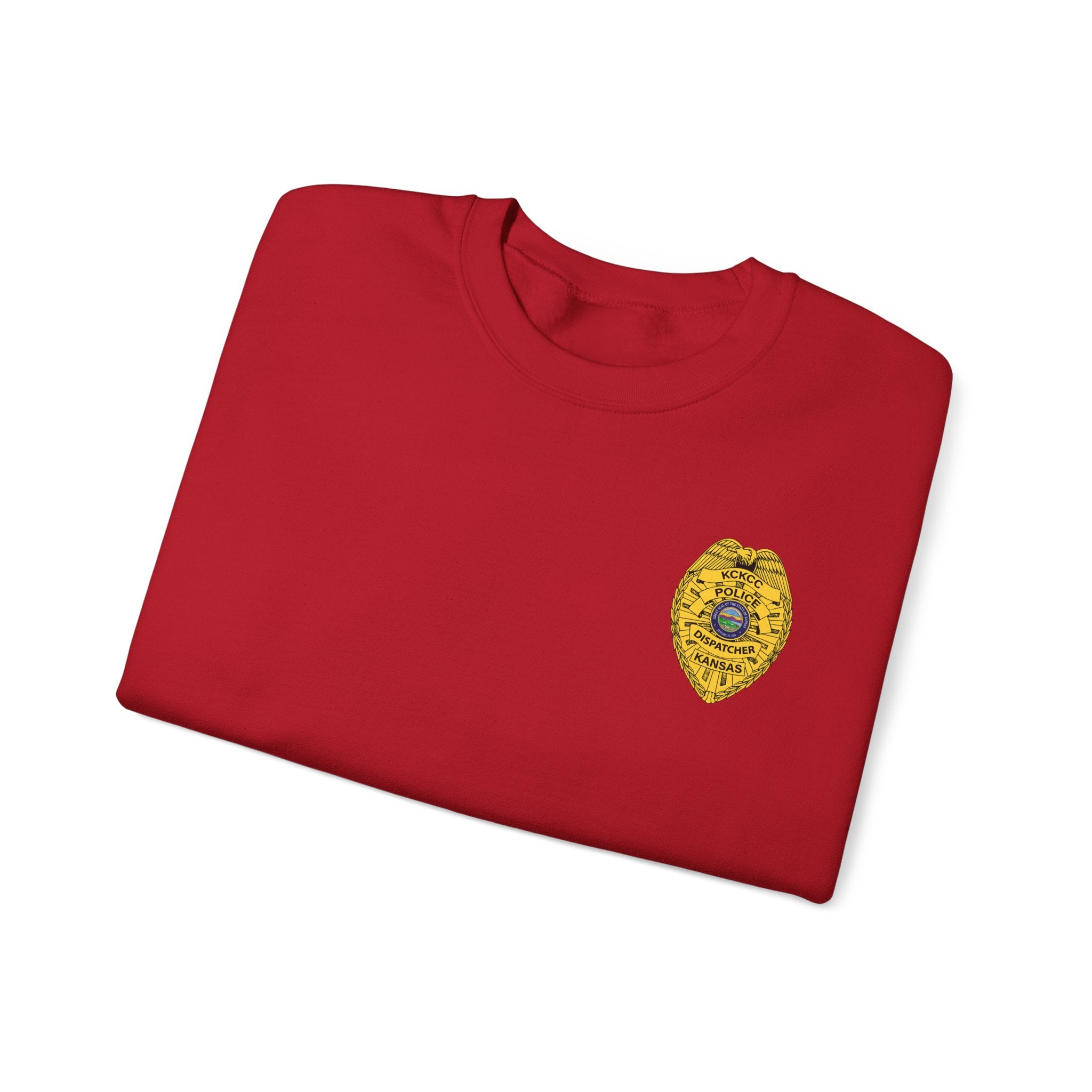 Kansas City College Police Dispatcher - Unisex Heavy Blend™ Crewneck Sweatshirt