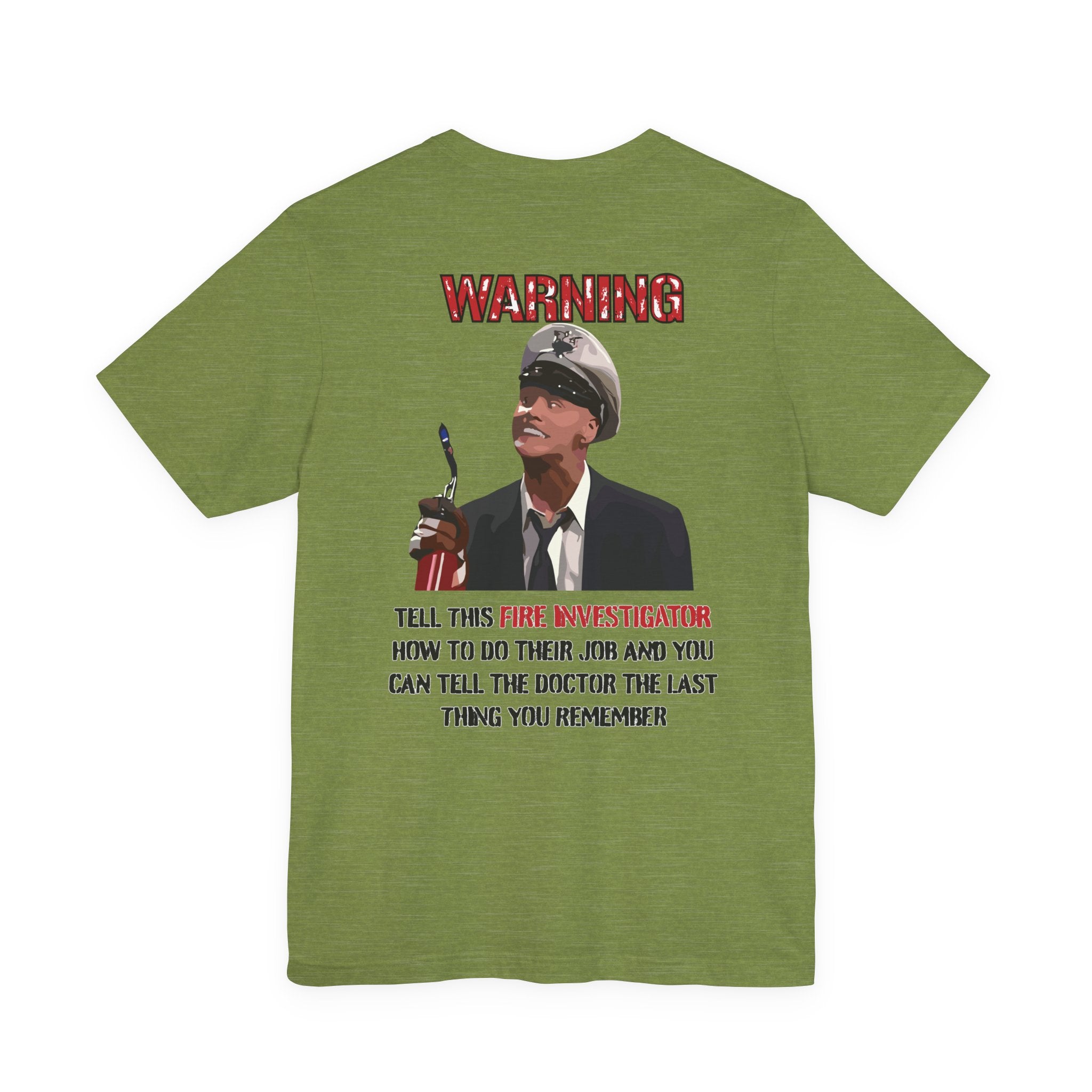 Fire Marshal Funny Shirt - Heavy Cotton Unisex Tee -