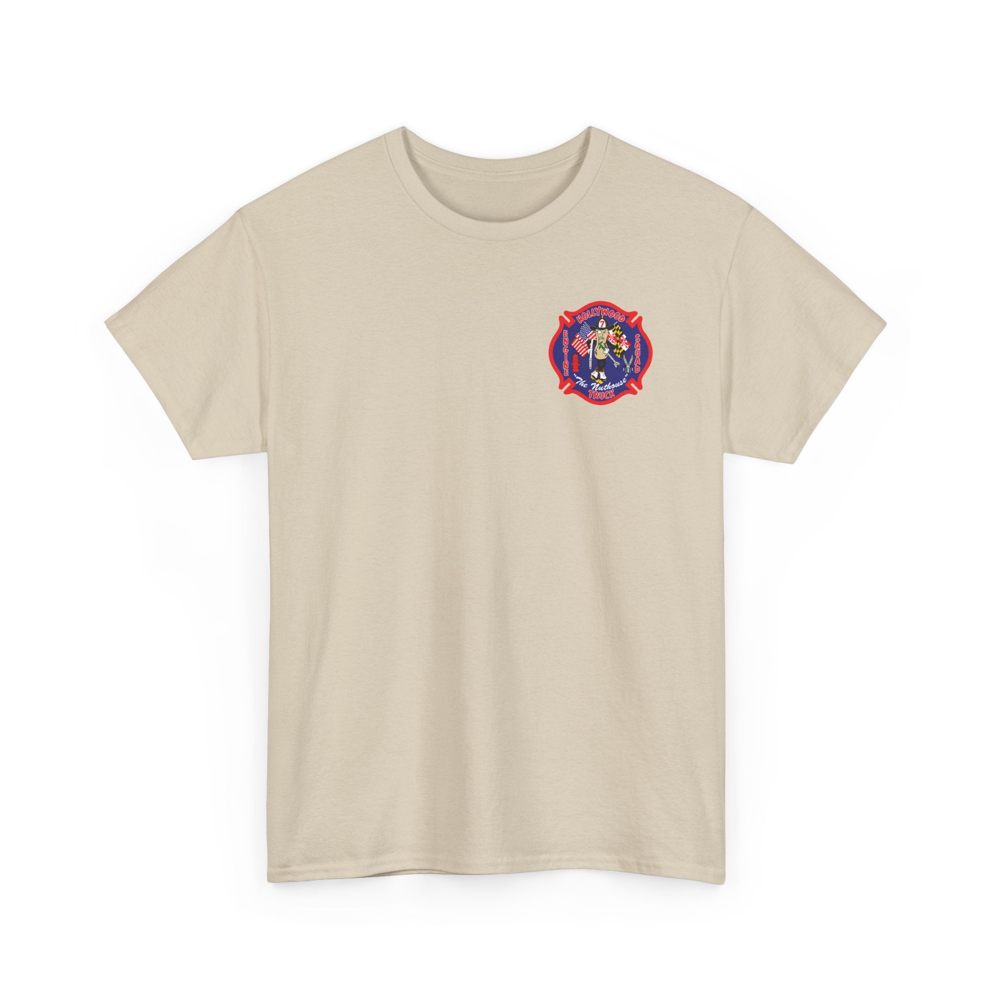 Hollywood MD Vol Fire Ladder Co. 7 - Heavy Cotton Unisex Tee -