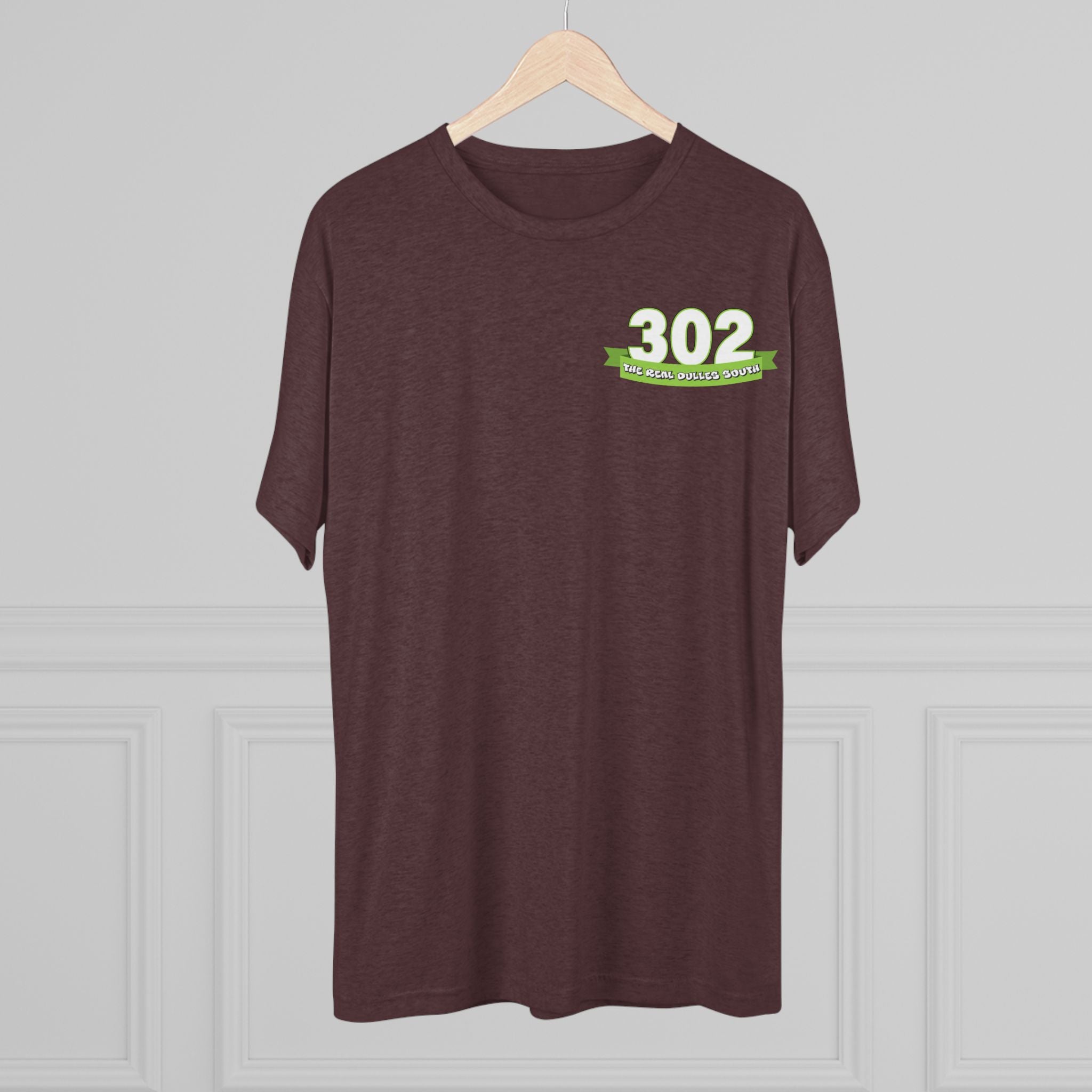 MWAA 302 Real Dulles South - NextLevel Tri-Blend Crew Tee unisex