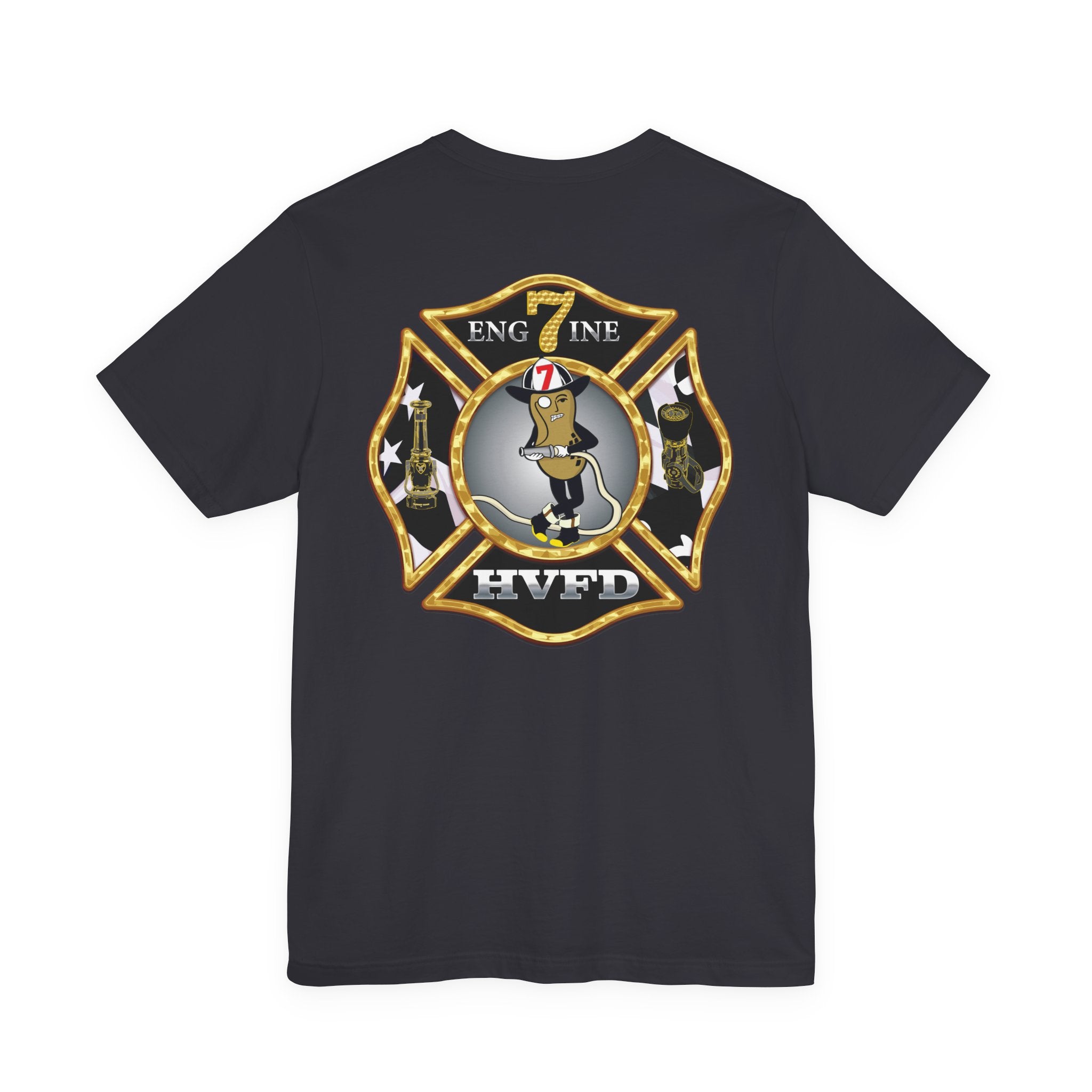 Hollywood MD Eng7ine New logo - Unisex Soft Jersey Short Sleeve Tee