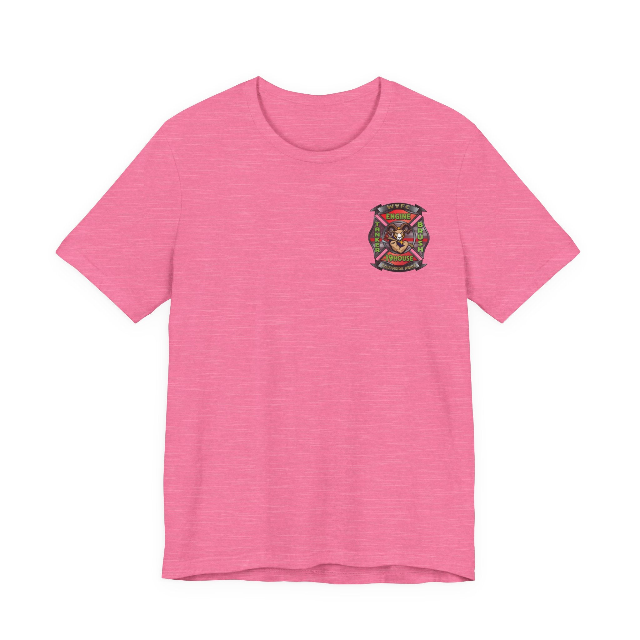 WVFC Goat Logo 2 Version 1 Gray - Unisex Jersey Short Sleeve Tee