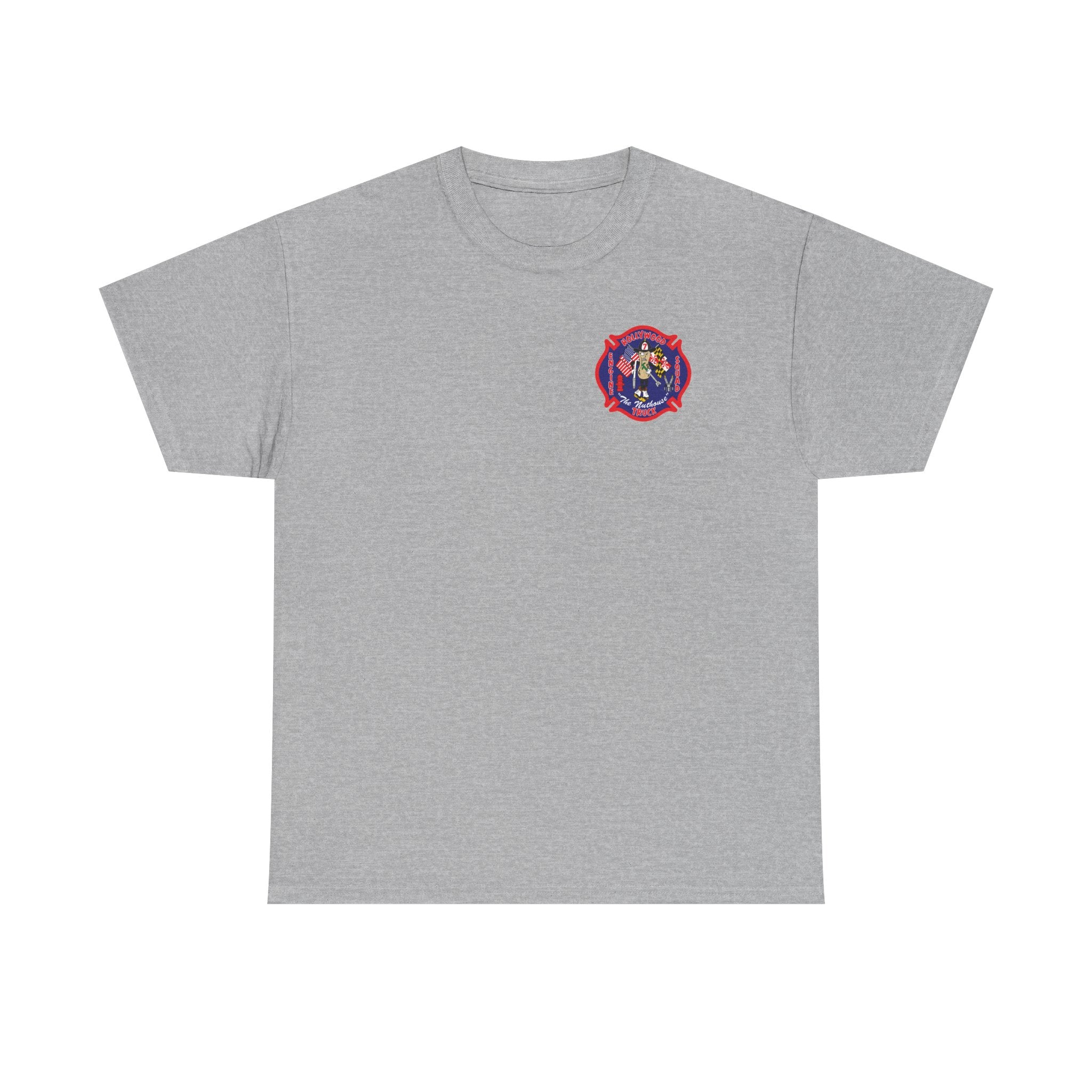 Hollywood MD Vol Fire Ladder Co. 7 - Heavy Cotton Unisex Tee -