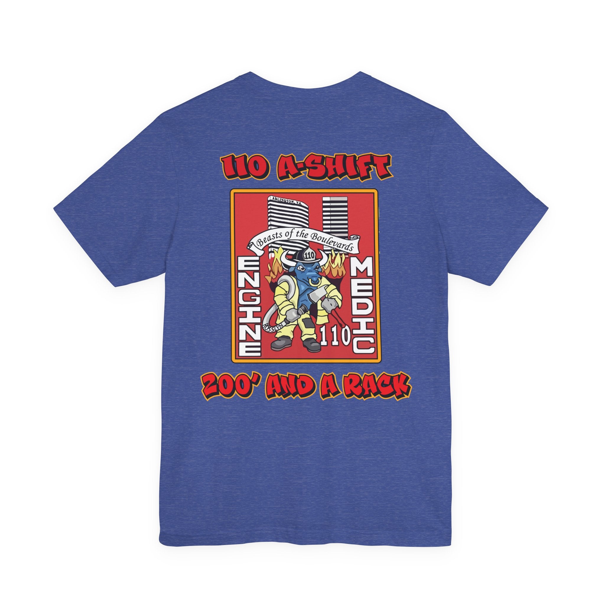110 A-Shift Shirt Arlington - Bella+Canvas Soft Unisex Tee