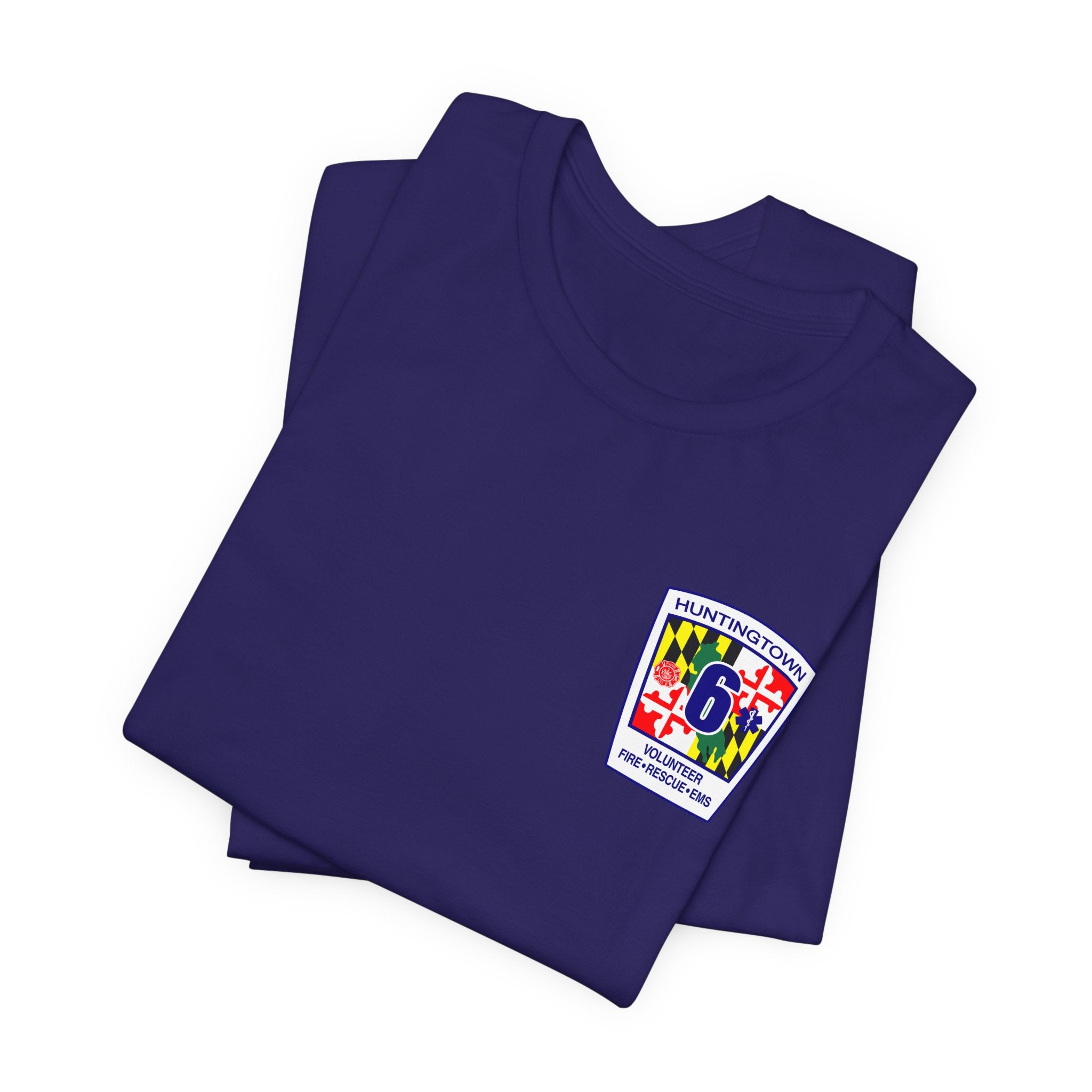 Huntingtown Vol. Fire Boat 6 - Bella+Canvas Soft Unisex Tee