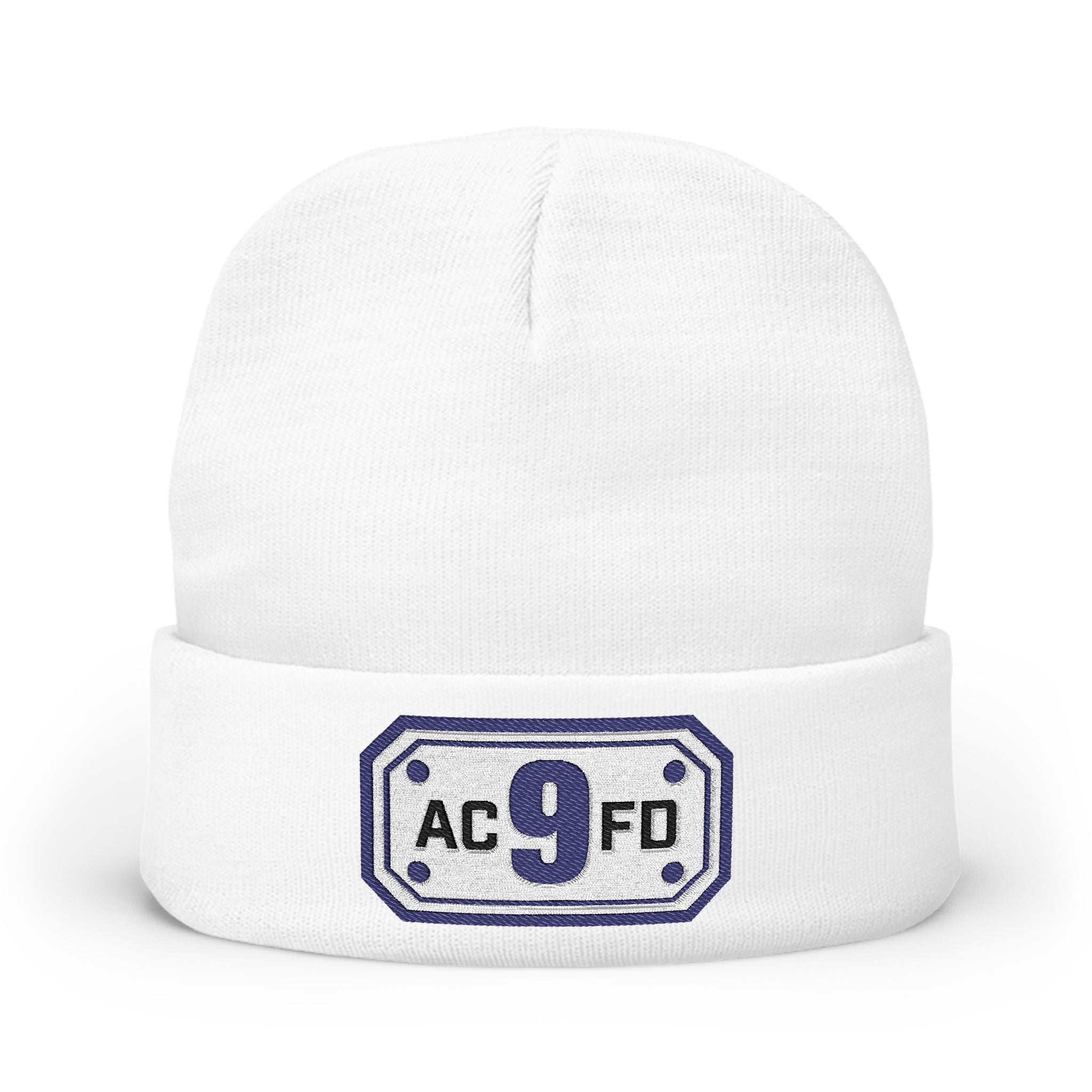 Arlington Rescue 9 - Knit Beanie (Embroidery)