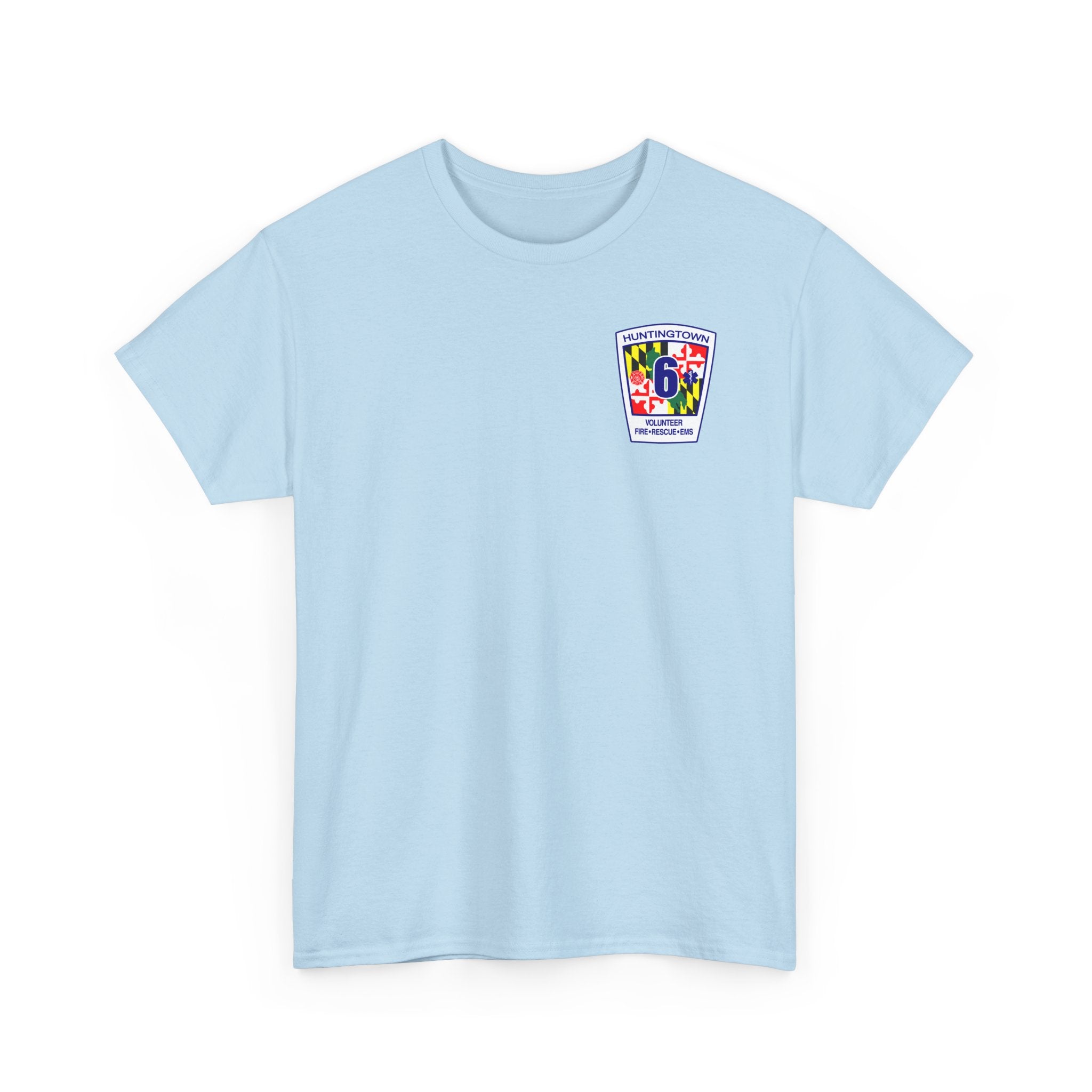 Huntingtown Vol. Fire Boat 6 - Heavy Cotton Unisex Tee
