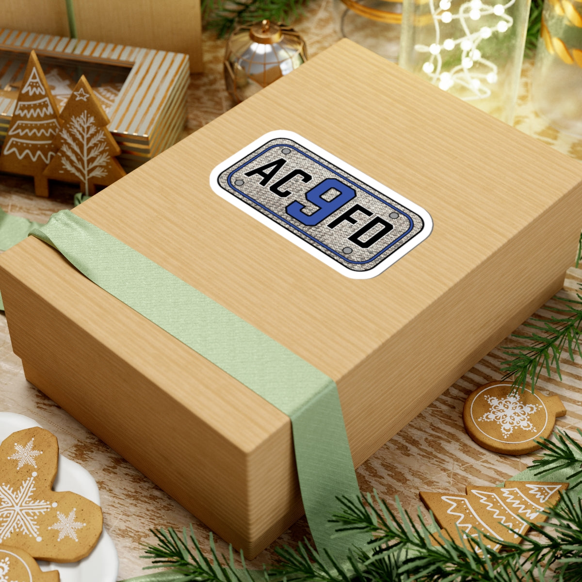 ACFD 9 Rescue Hose Patch - Kiss-Cut Stickers