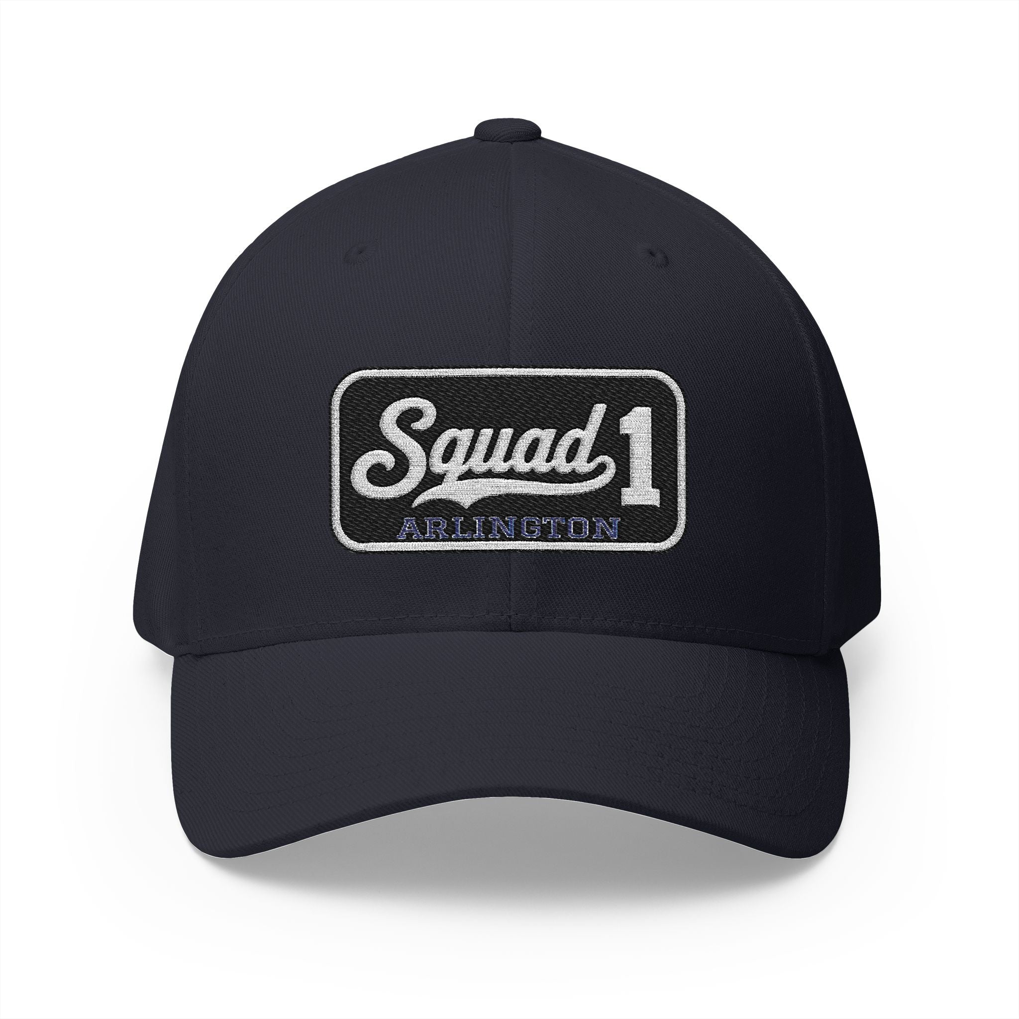 Arlington Squad 1 - FLEXFIT Closed-Back Structured Cap (Embroidery)