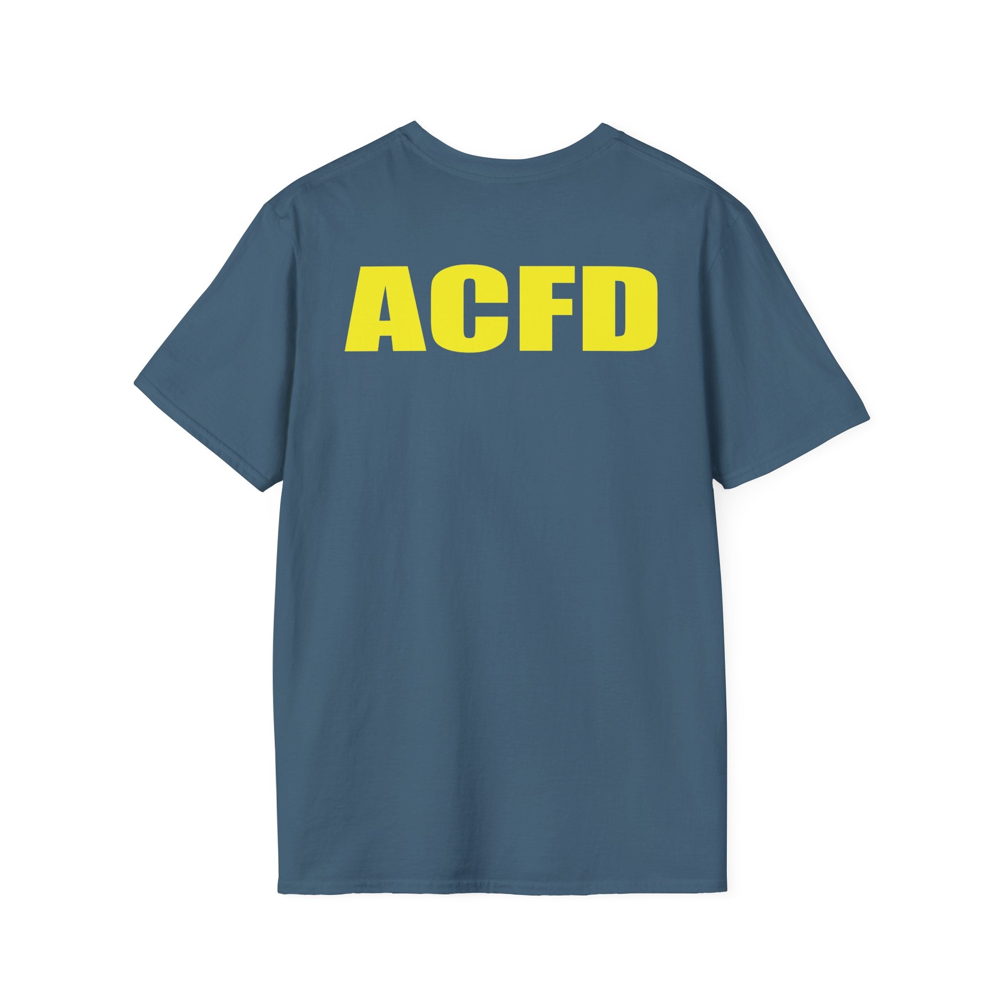 Station 3 Rhino Logo Officer - Gildan Soft Cotton Softstyle T-Shirt