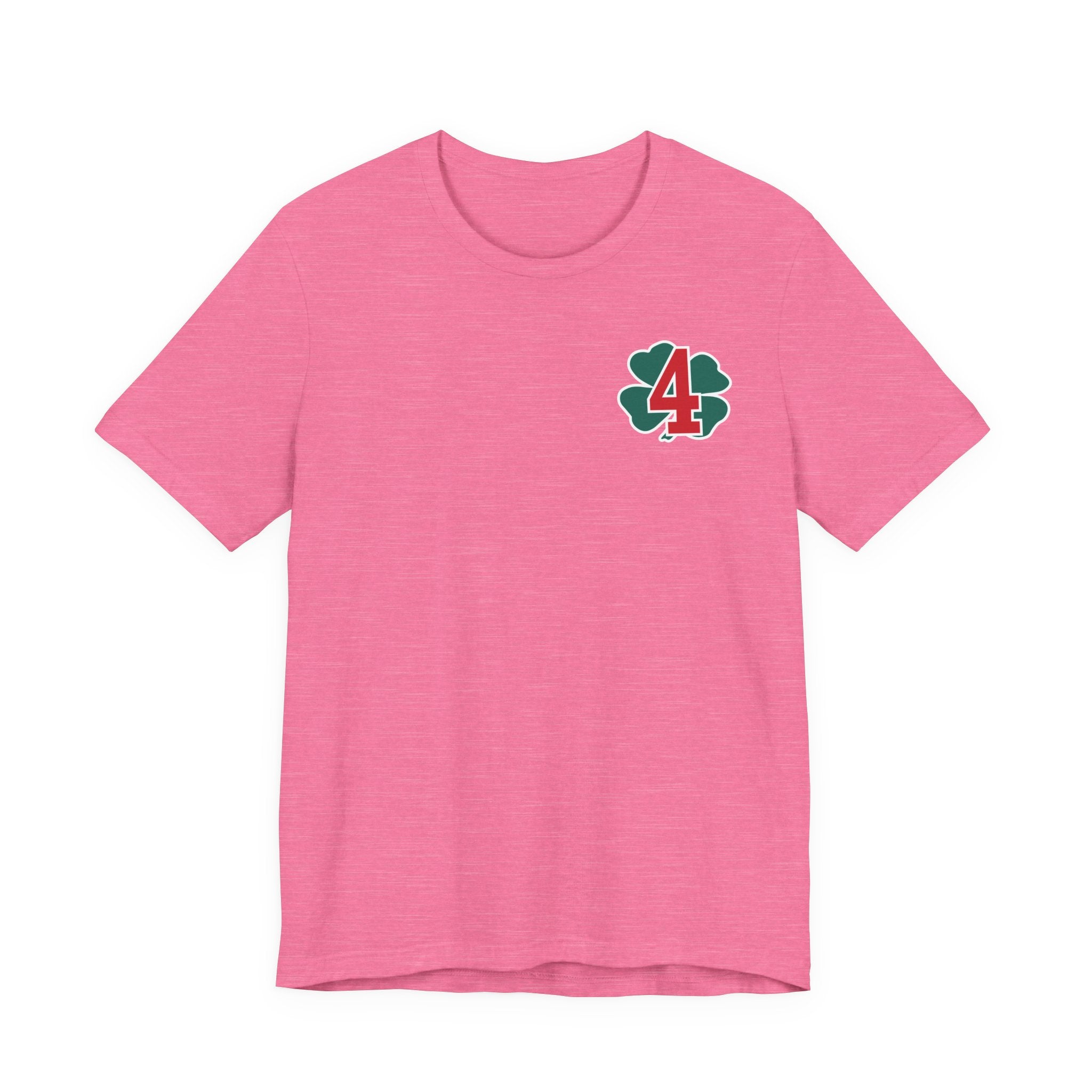 Station 4 RatPack on Back Clover Front - Bella+Canvas Soft Unisex Tee