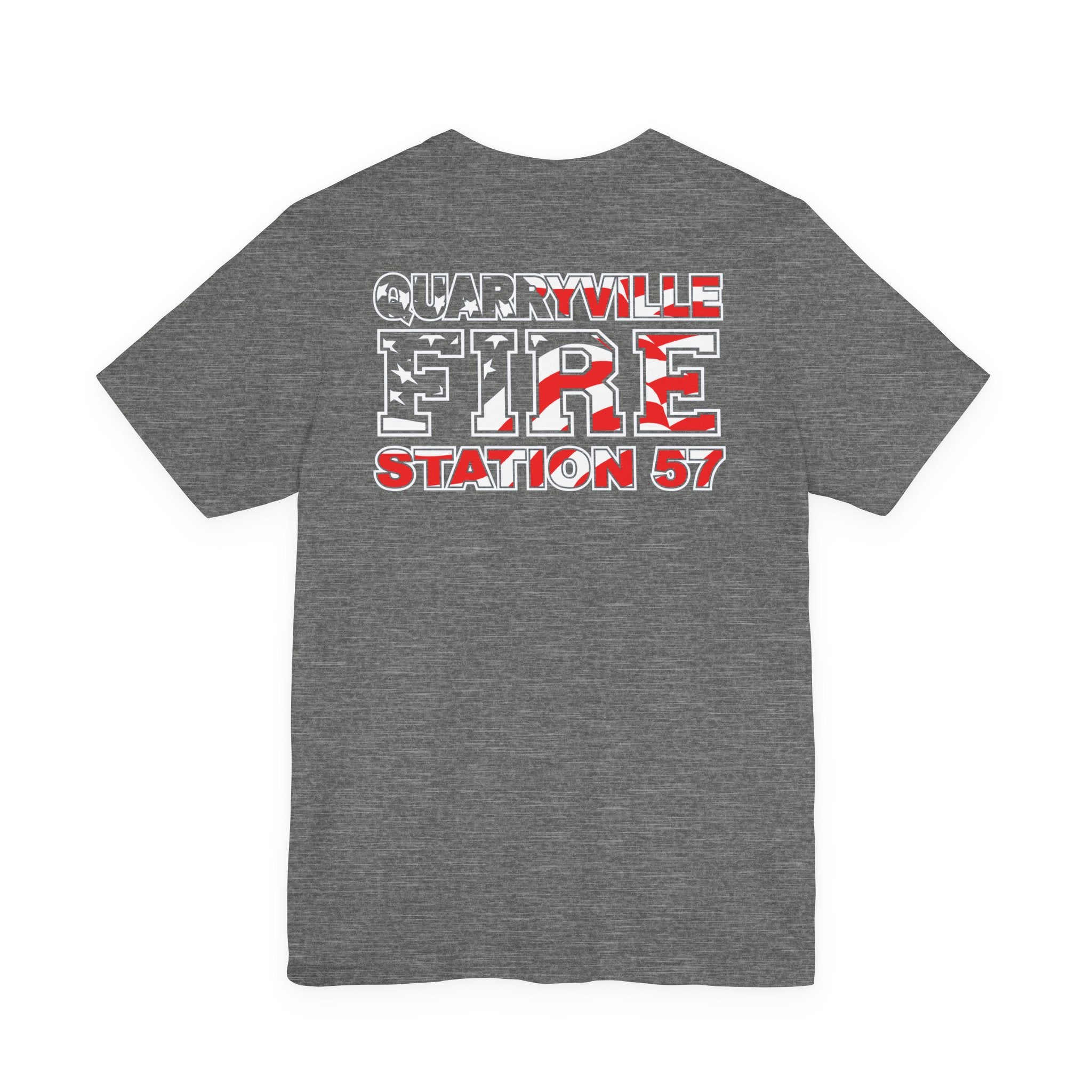 Quarryville PA Vol. Fire  - Bella+Canvas Soft Jersey Cotton Unisex Tee