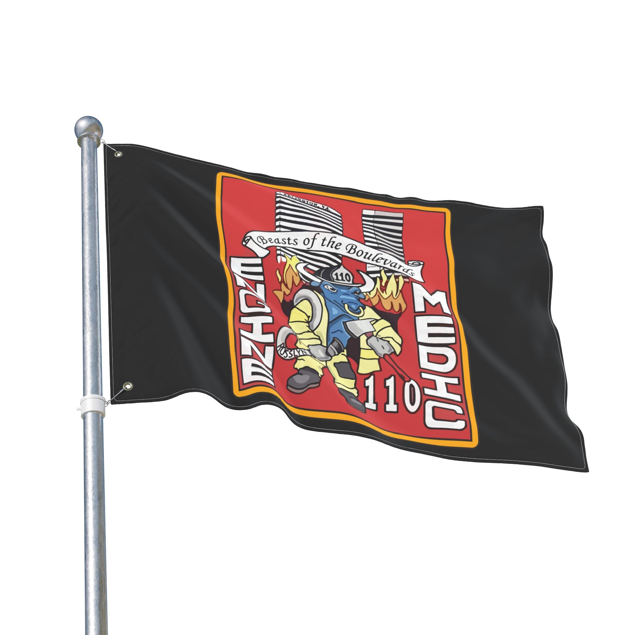 Station 10 Flag - Double Sided Flag