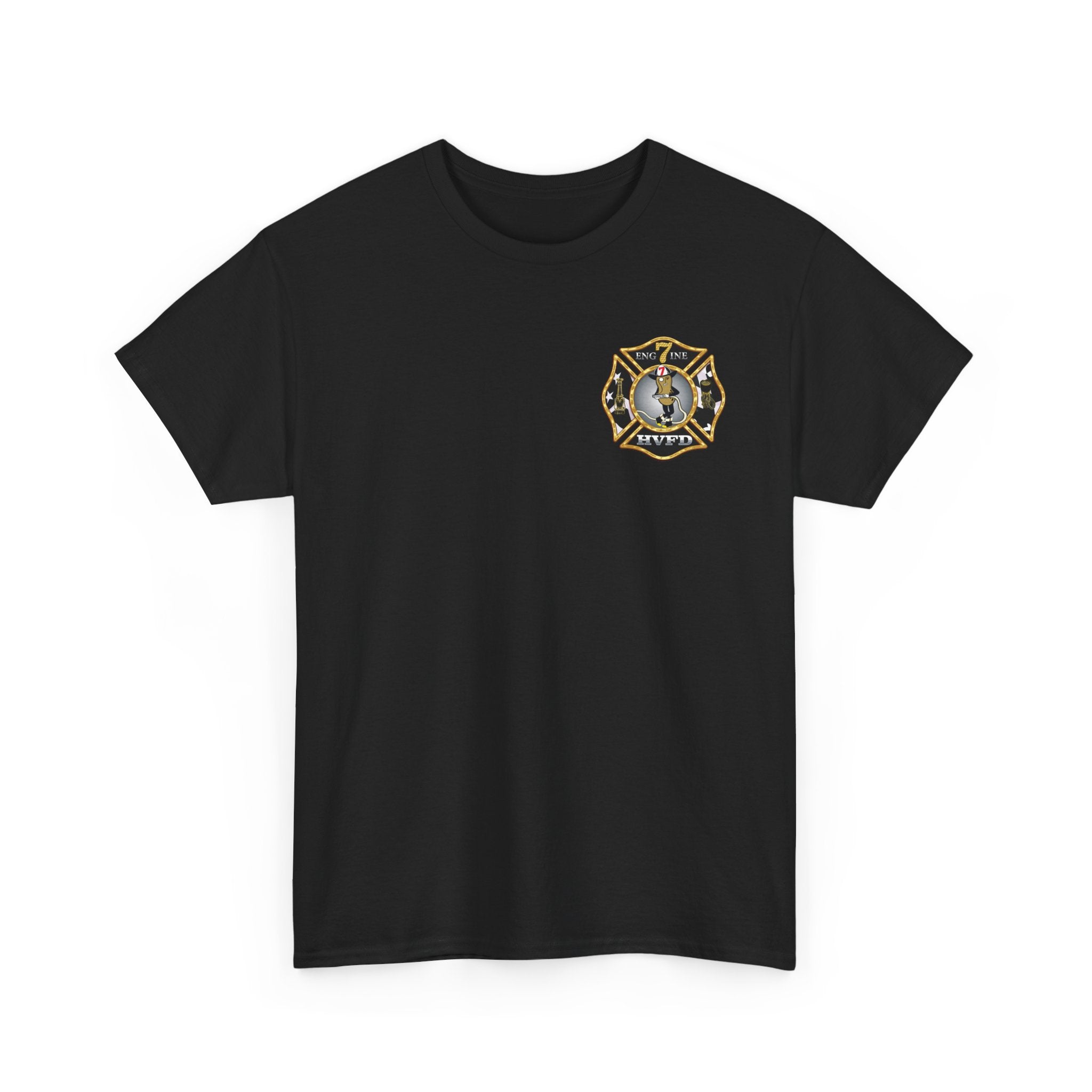 Hollywood MD Vol. Fire Eng7ine - Heavy Cotton Unisex Tee