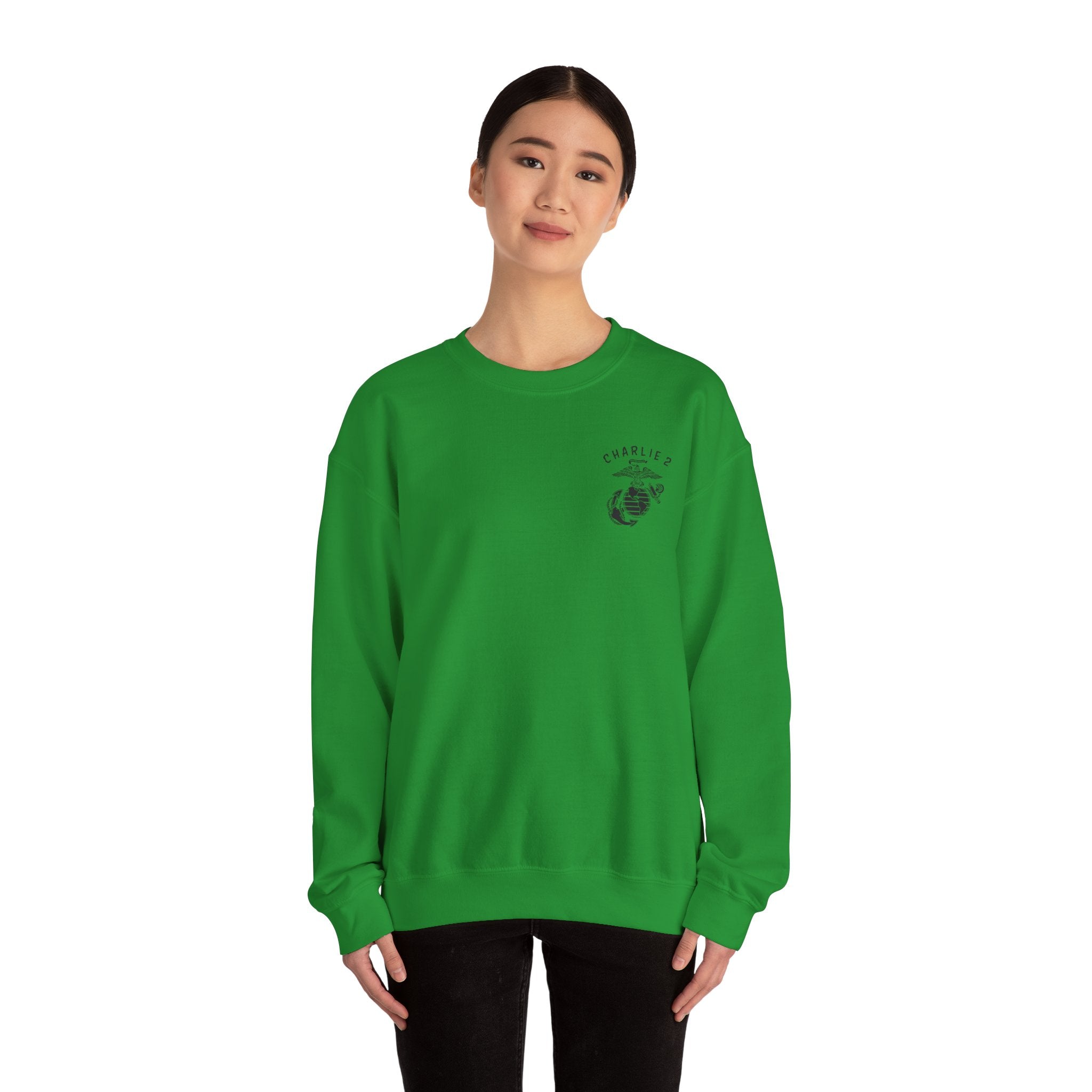 Charlie 2 Ronin (blackLogo) - Gildan Unisex Heavy Blend™ Crewneck Sweatshirt
